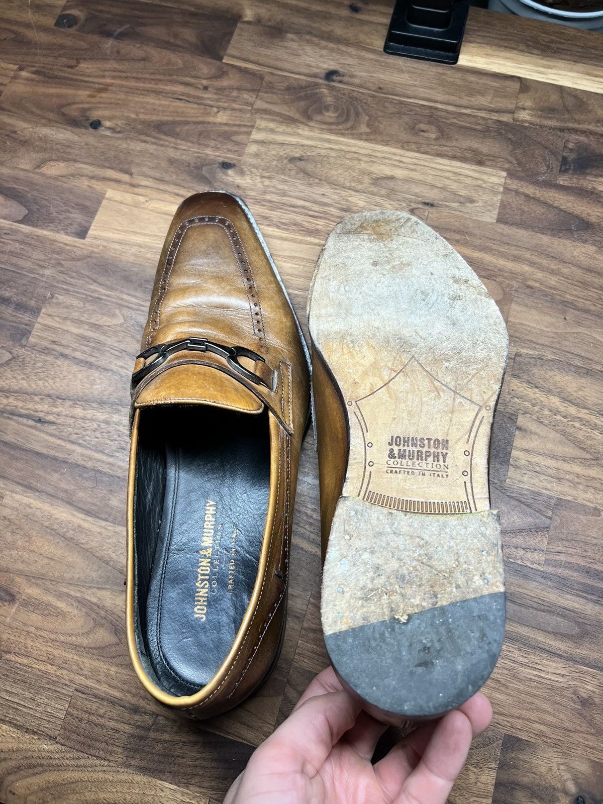 Johnston & Murphy Johnston & Murphy Dress Shoes Size US 10.5 / EU 43-44 - 6 Thumbnail