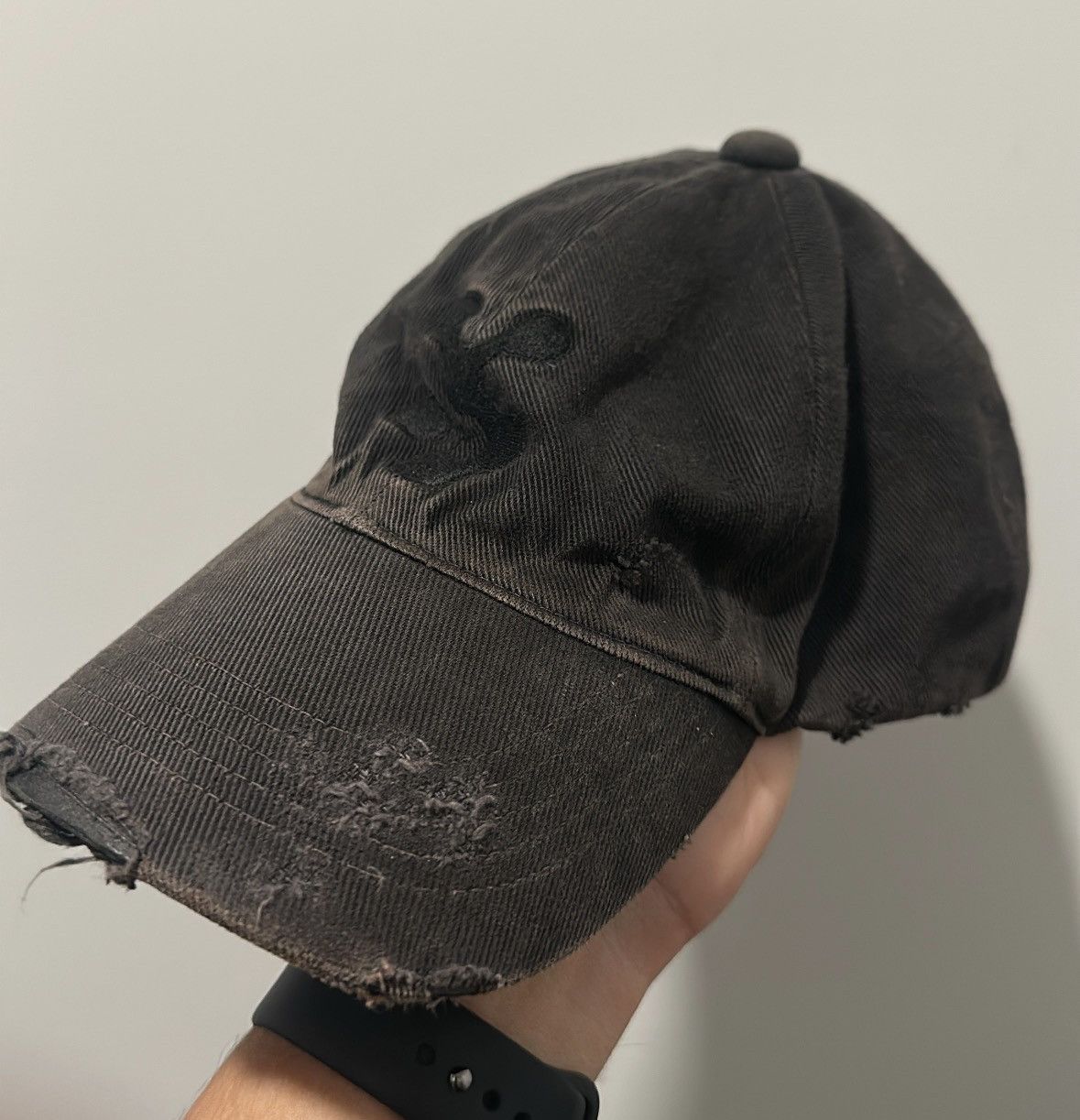 Vuja De Vuja De Kai Destroyed PL Denim Hat | Grailed