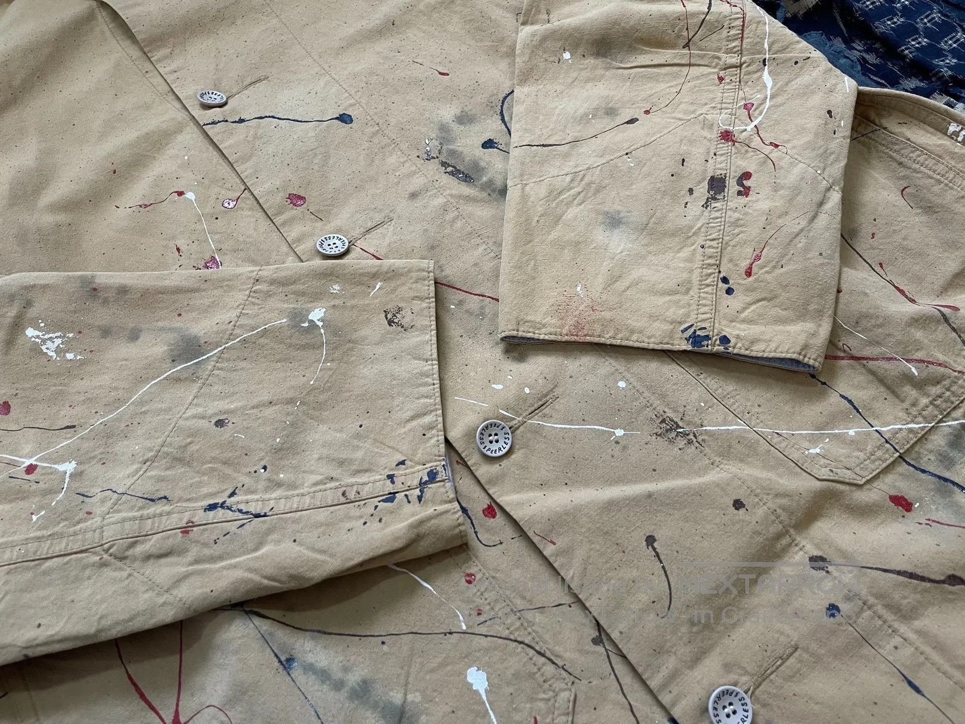 Visvim VISVIM 18AW Grease Monkey Paint Splatter Coat. Size US S / EU 44-46 / 1 - 6 Thumbnail