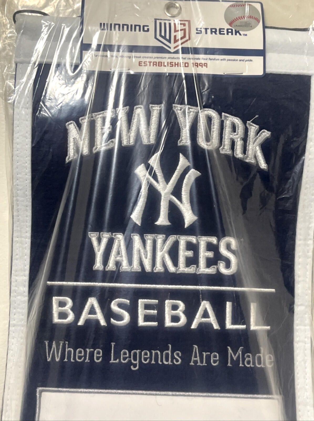 Other Winning Streak New York Yankees Stadium Banner Size ONE SIZE - 4 Thumbnail