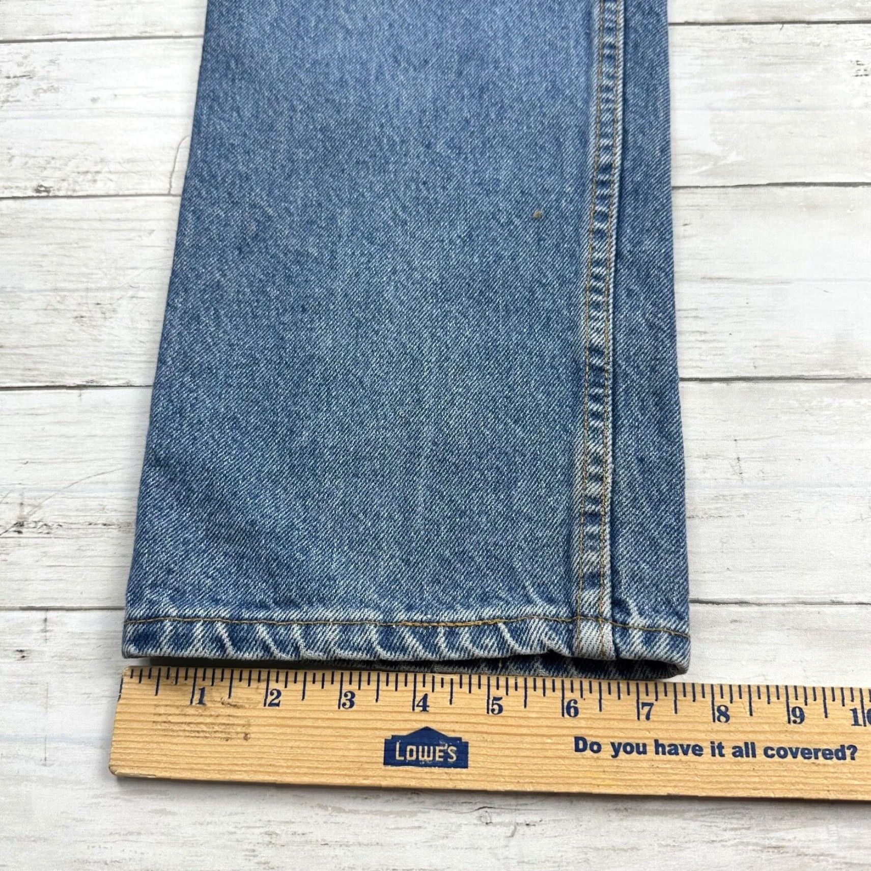 Levi's VTG Levi's Jeans Signature Regular 530 Bootcut 36x34 USA Made Mens Blue 1990s Vintage 90s USA Levi's 500 Series Jeans Size US 36 / EU 52 - 6 Thumbnail
