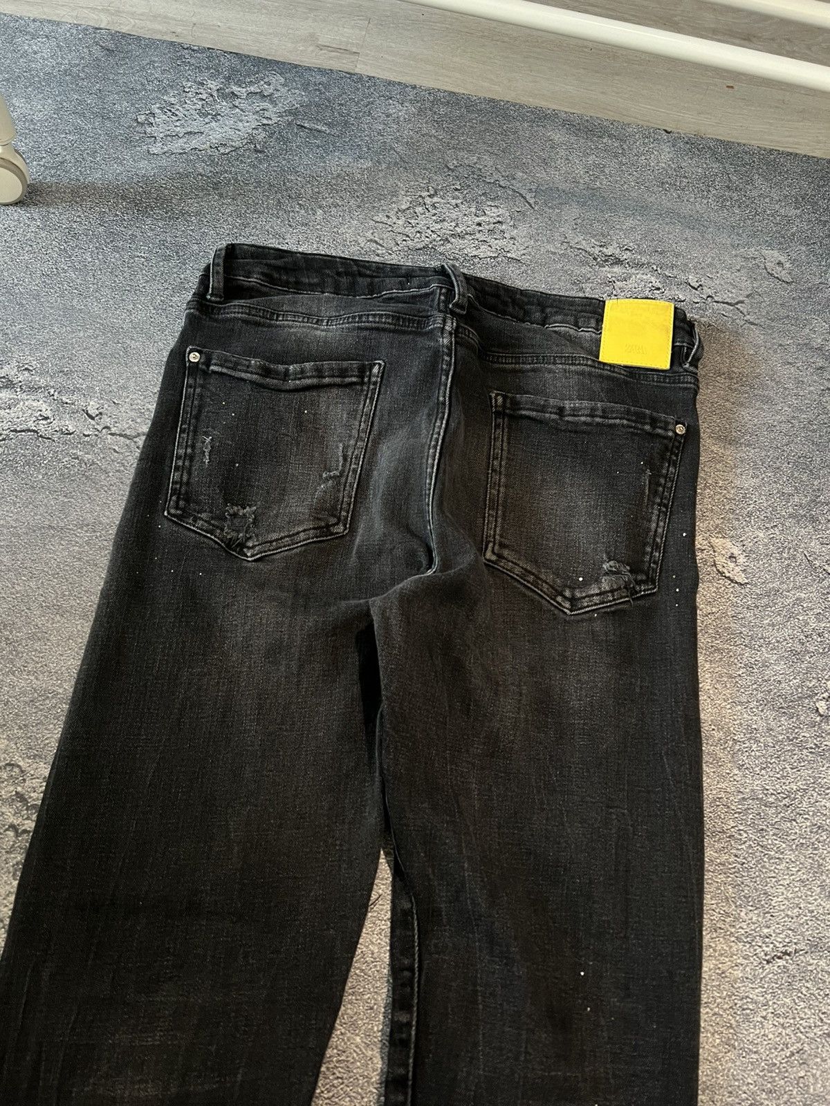 Vintage RARE Vintage Skinny Relaxed Drip Jean Swag Style Size US 31 - 1 Thumbnail