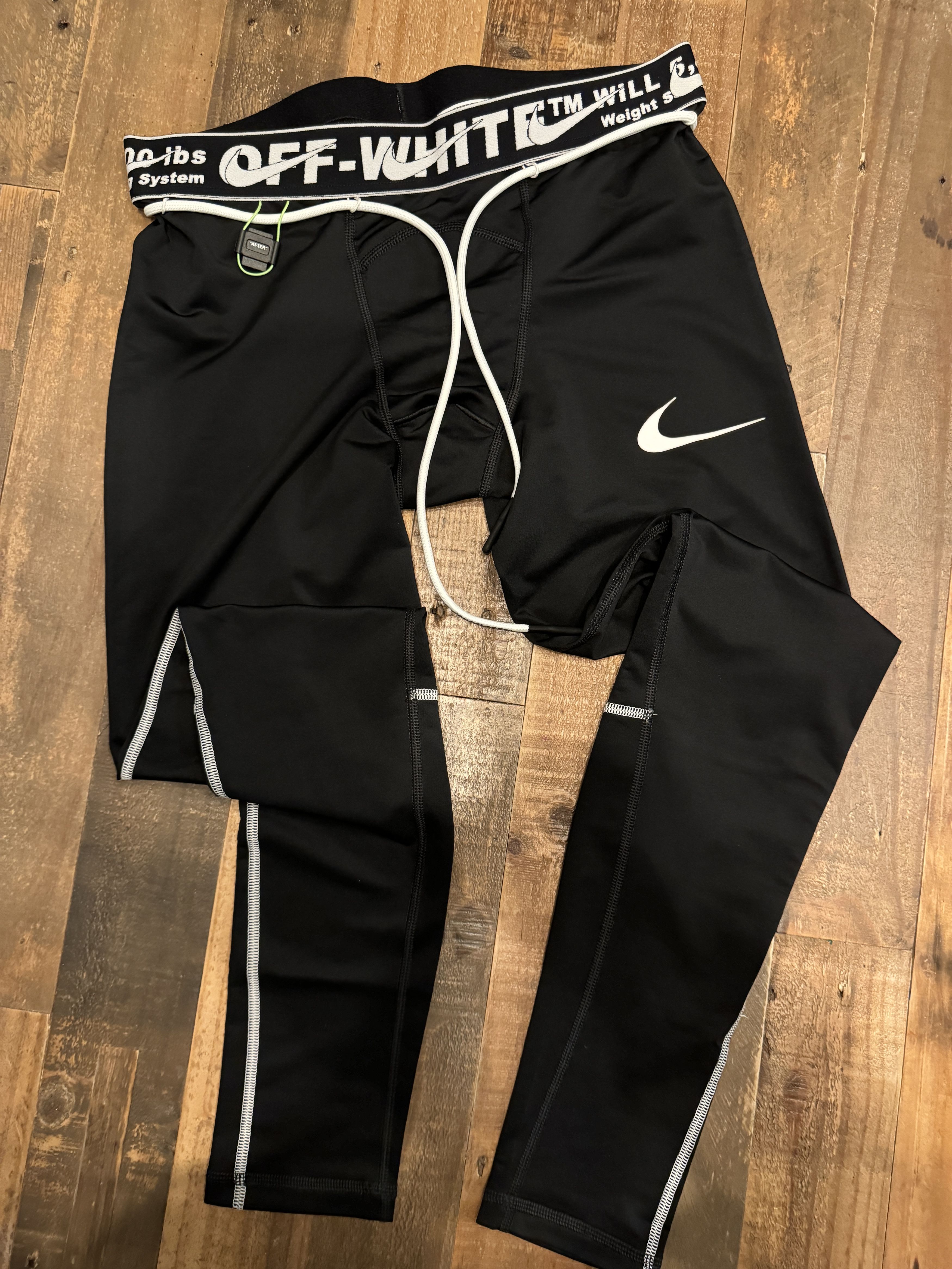 Off white x nike leggings best sale