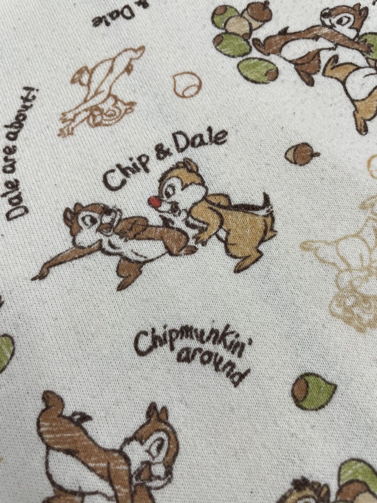 Disney Disney Chipmunk Chip & Dale Cartoon Hoodie Size US M / EU 48-50 / 2 - 13 Thumbnail