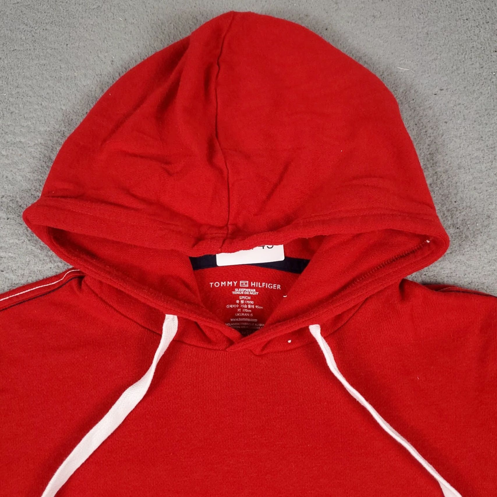 Tommy Hilfiger Tommy Hilfiger Hoodie Mens Small Red Casual Pullover Zip Sweatshirt Size US S / EU 44-46 / 1 - 3 Thumbnail