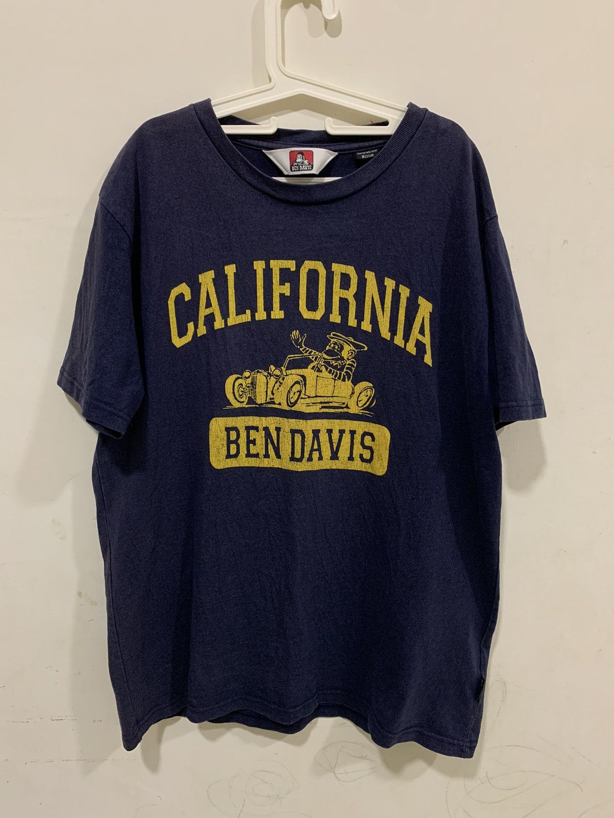 Ben Davis BEN DAVIS CREWNECK BLUE TSHIRT // BIG LOGO BEN DAVIS// Size US M / EU 48-50 / 2 - 6 Thumbnail