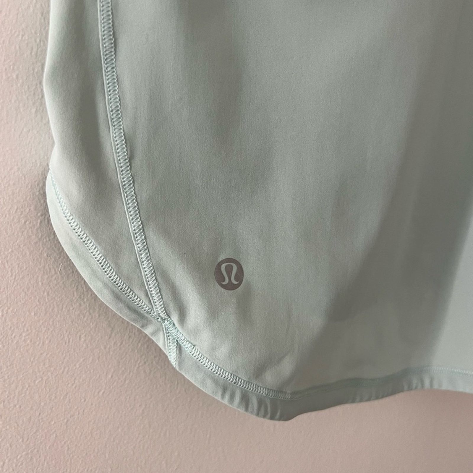 Lululemon Lululemon Athletica Pale Mint Blue Mesh Back Sleeveless Tank Size S / US 4 / IT 40 - 4 Thumbnail