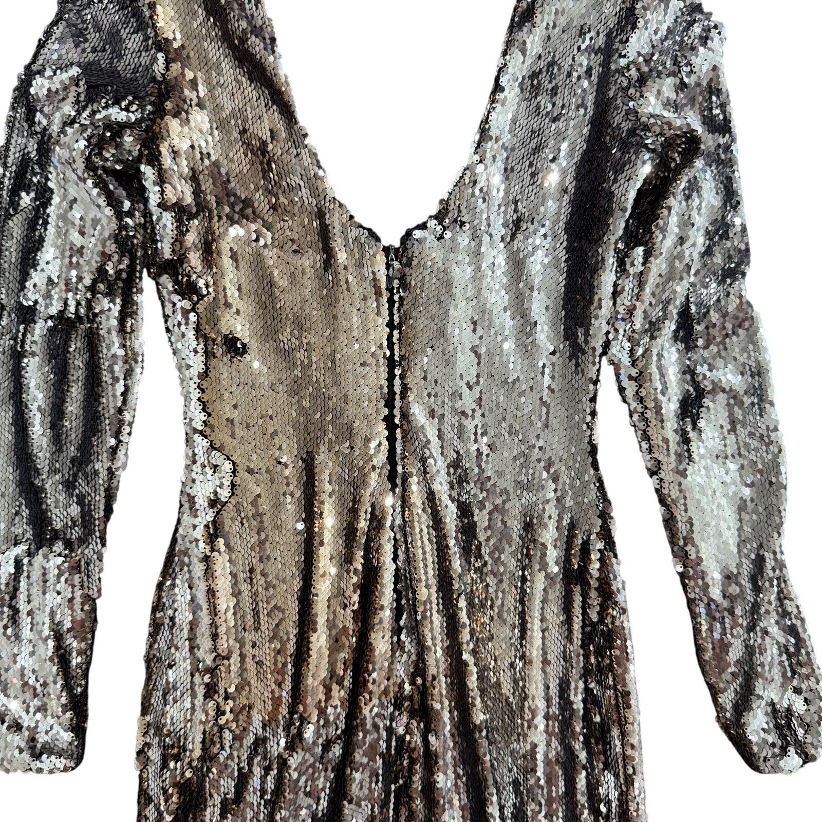 Dress the Population Dress the Population Sequin Natalie Sheath in Gold, Size S Size S / US 4 / IT 40 - 7 Thumbnail