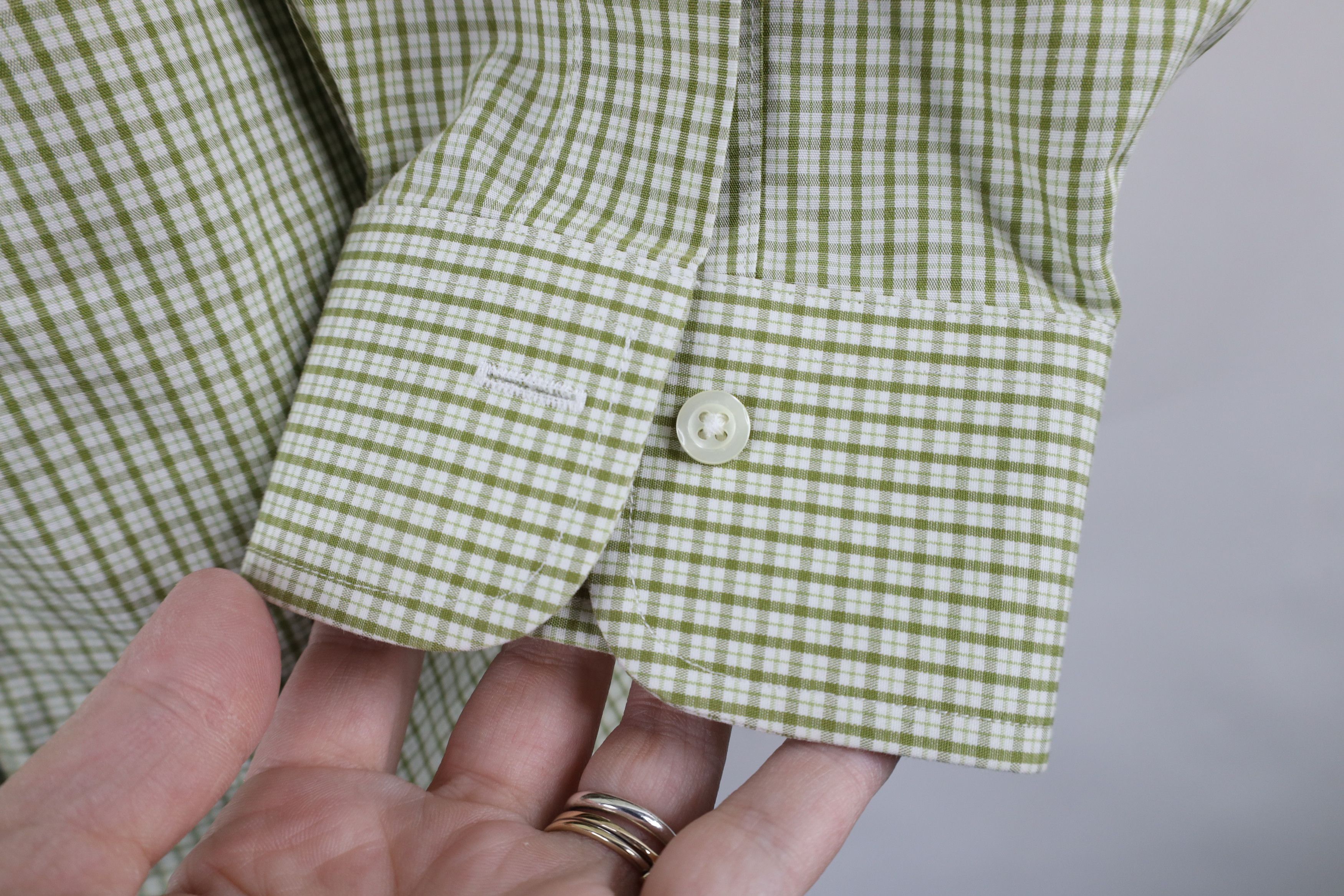 Brooks Brothers × Vintage Vintage 90s Brooks Brothers Iron Supima Cotton Button Shirt Size US M / EU 48-50 / 2 - 4 Thumbnail