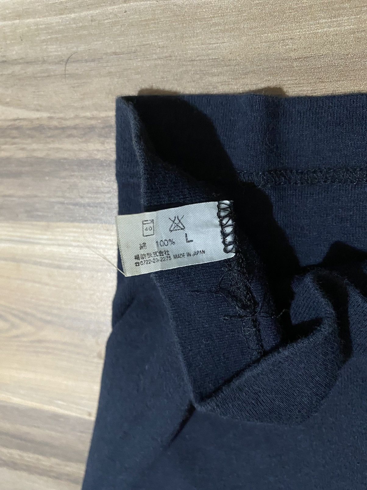 Issey Miyake ISSEY MIYAKE SLIM FITS BLACK T SHIRT Size US L / EU 52-54 / 3 - 3 Thumbnail