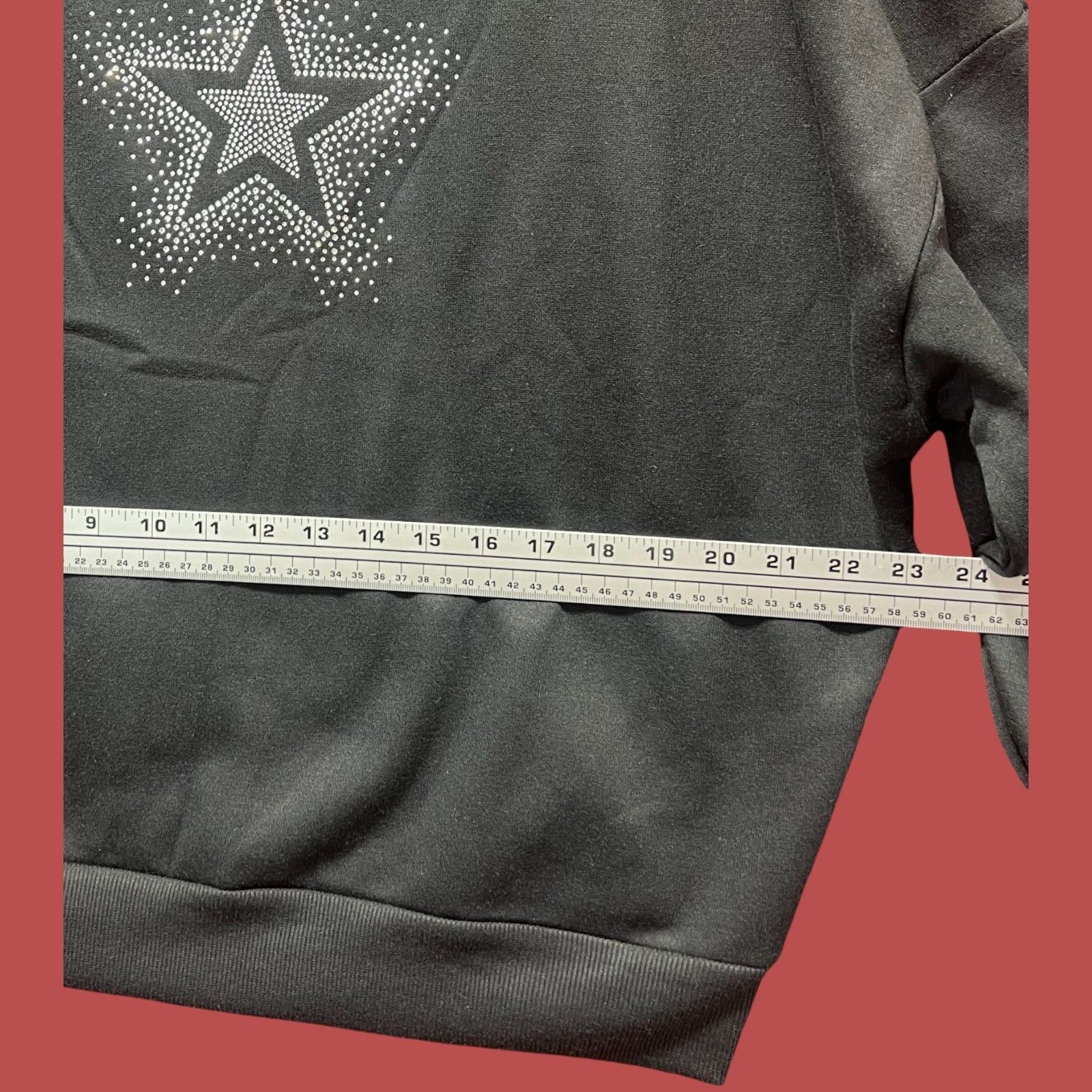 rue21 Rue 21 - Women's Long Sleeve Casual Sweatshirt - Black - Lar Size L / US 10 / IT 46 - 3 Thumbnail
