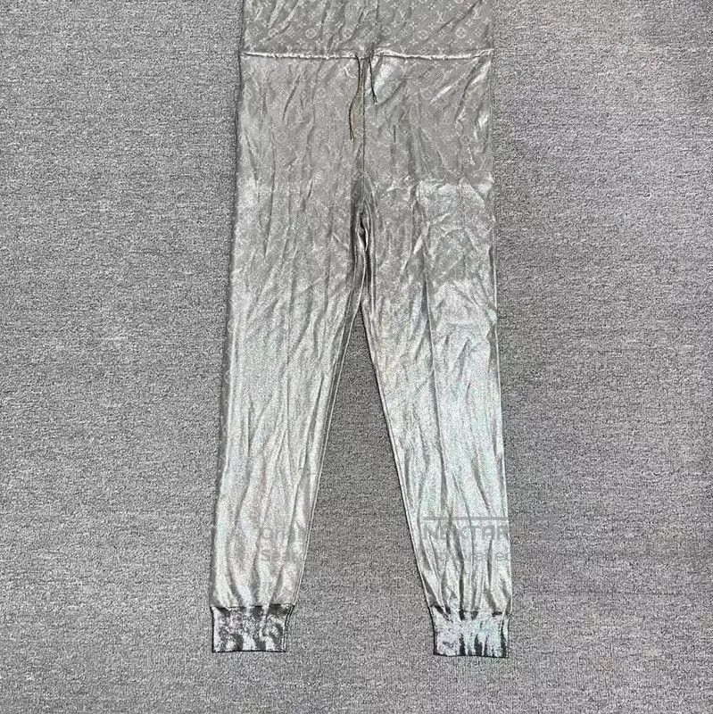 Louis Vuitton Louis Vuitton Silver Monogram Jumpsuit . Size US 30 / EU 46 - 4 Thumbnail