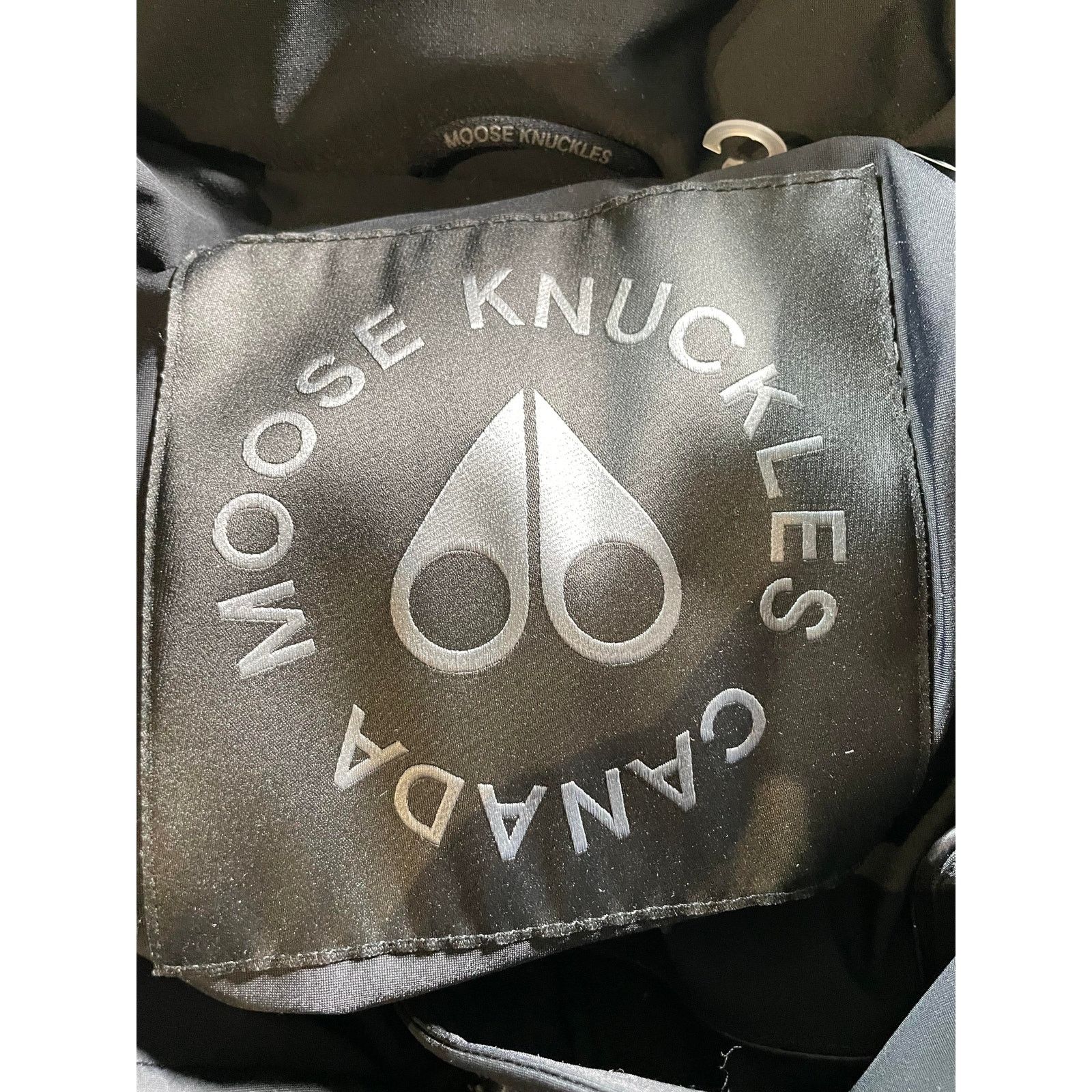 Moose Knuckles Moose Knuckles Black & Silver Puffer Jacket Size US M / EU 48-50 / 2 - 4 Thumbnail