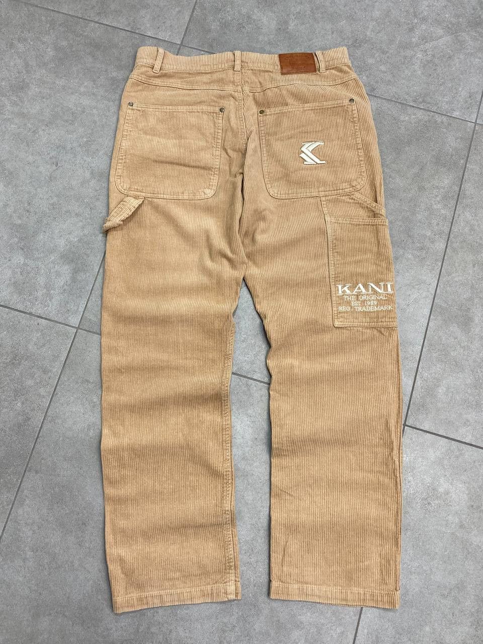 Karl Kani Karl Kani Corduroy Carpenter Back Big Logo Pants Size US 32 / EU 48 - 1 Thumbnail
