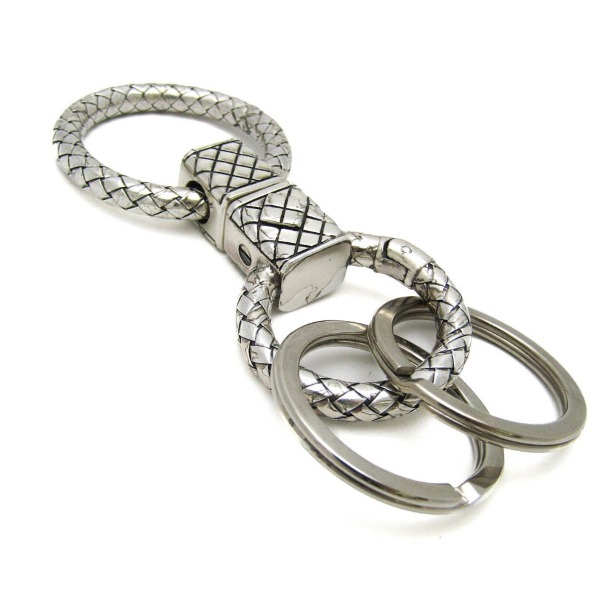 image of Bottega Veneta Keyring [Silver], Women's