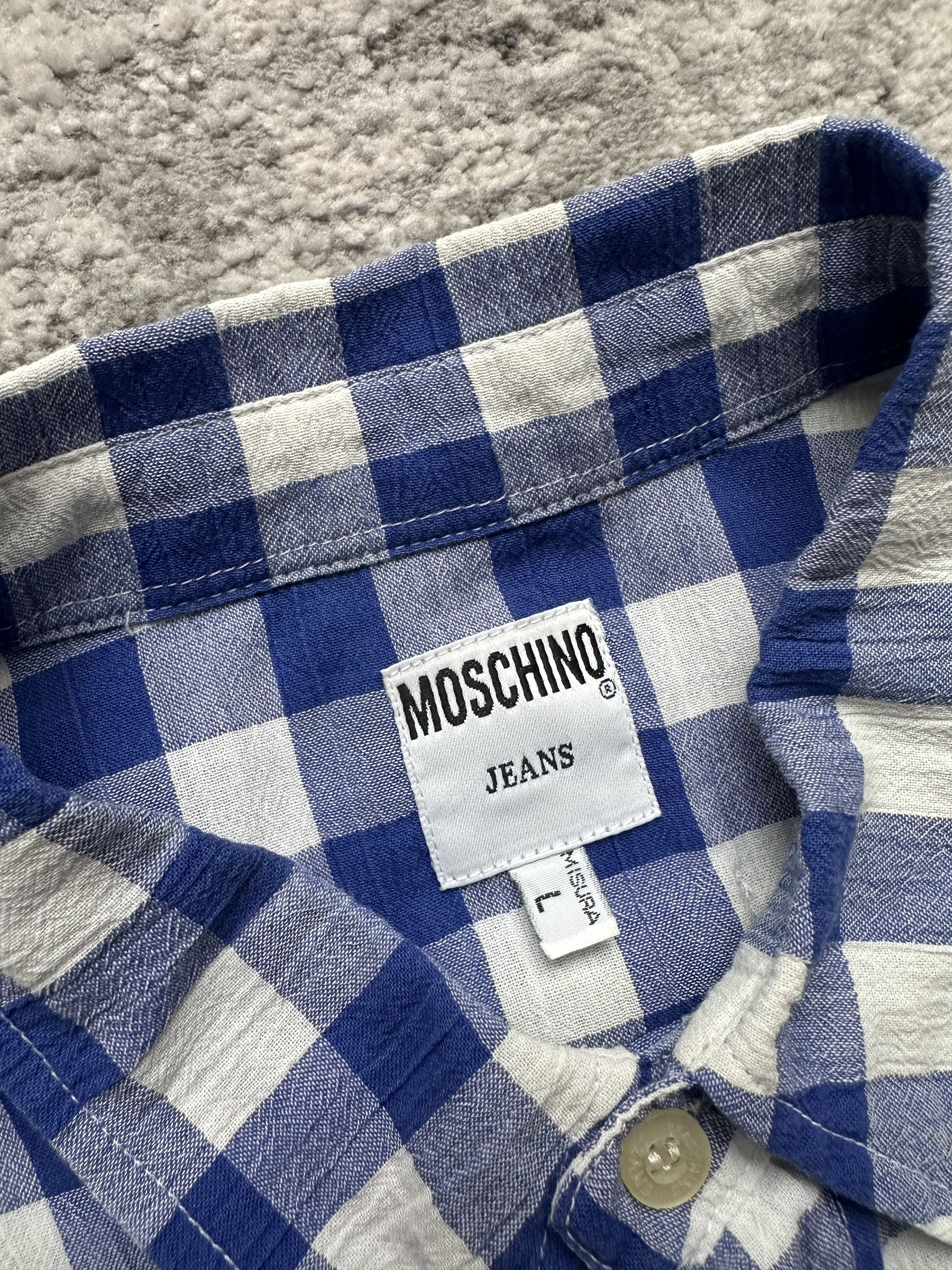 Moschino Moschino shirt Size US L / EU 52-54 / 3 - 4 Thumbnail