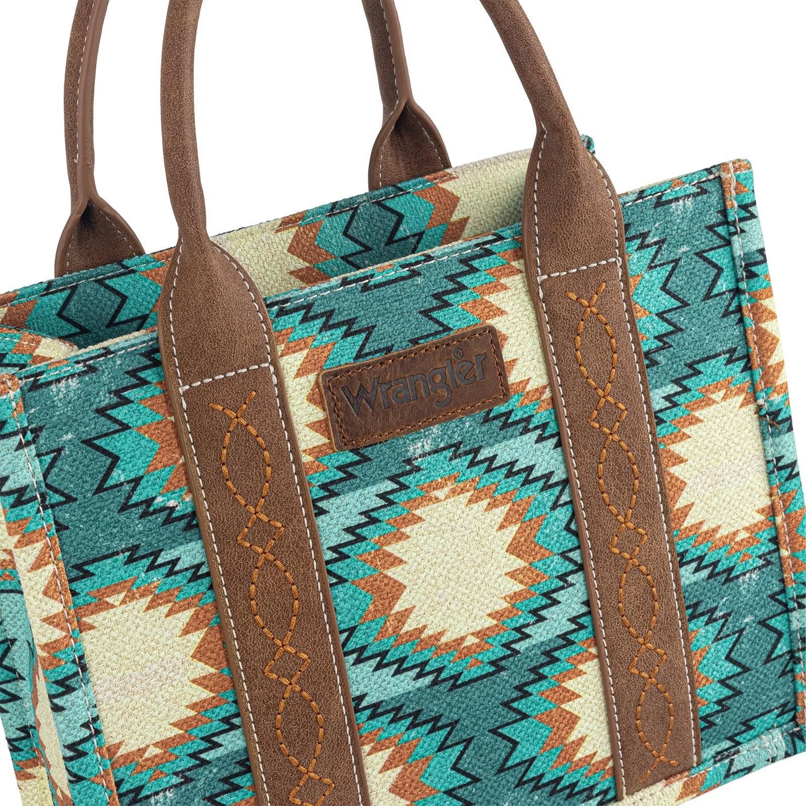 Wrangler Wrangler Stylish Aztec Tote Bag Size ONE SIZE - 5 Thumbnail