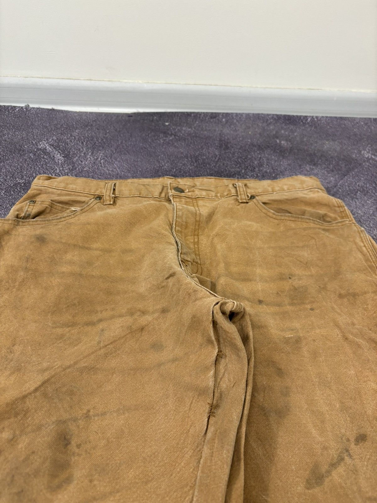 Dickies Vintage Dickies Y2K Distressed Work Hype Baggy Pants Size US 34 / EU 50 - 14 Thumbnail