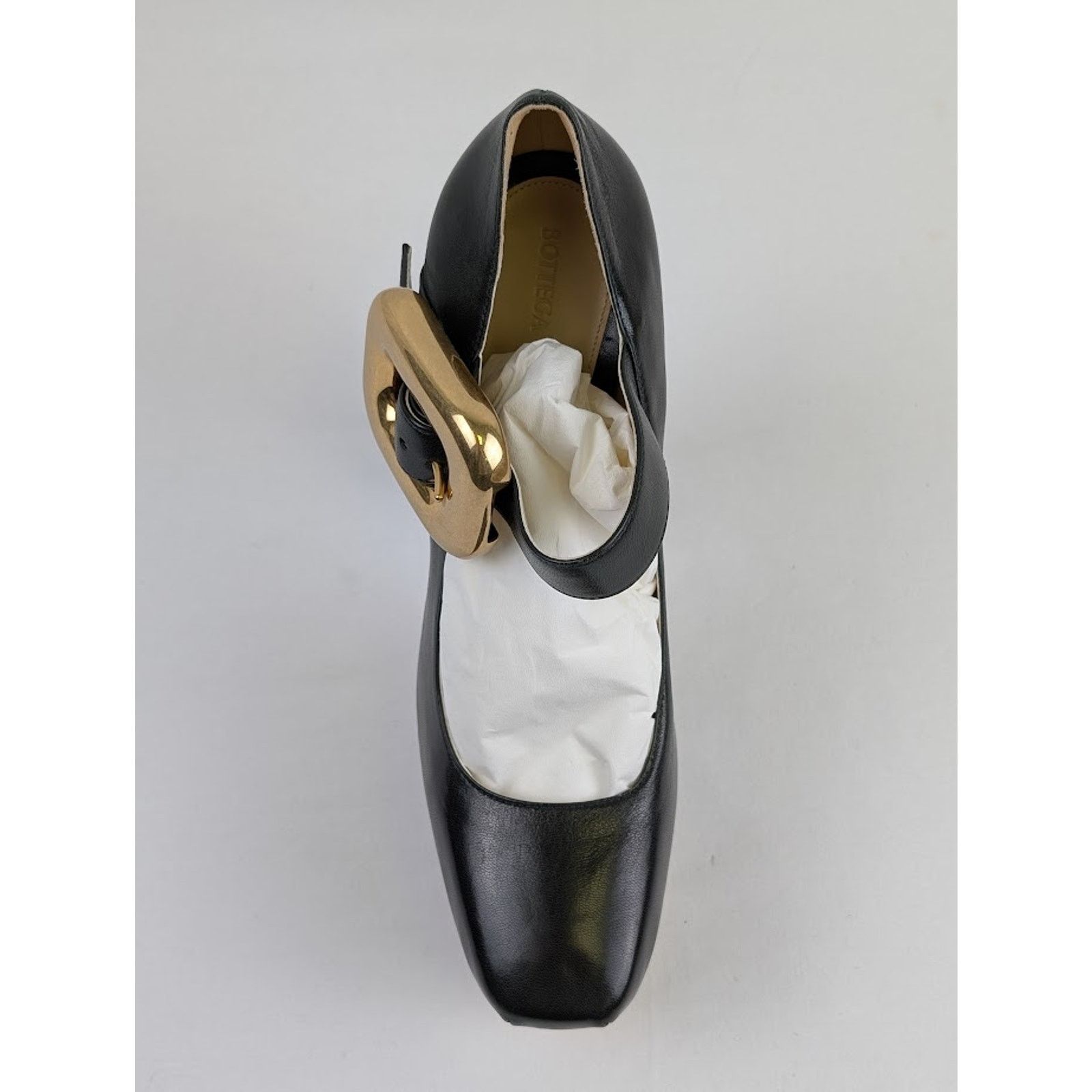 Bottega Veneta o1rshd1 Nappa Mostra Pumps Club In Dark Green Size US 8 / IT 38 - 9 Thumbnail