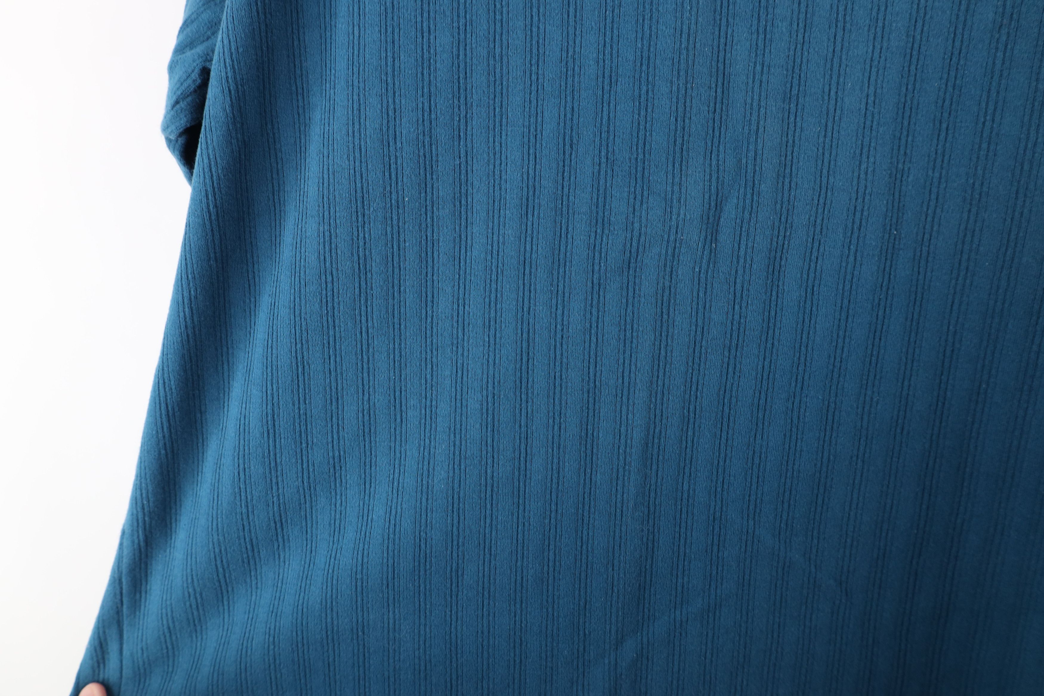 Vintage Vintage 90s Streetwear Ribbed Mock Neck Long Sleeve T-Shirt Size US XL / EU 56 / 4 - 8 Thumbnail