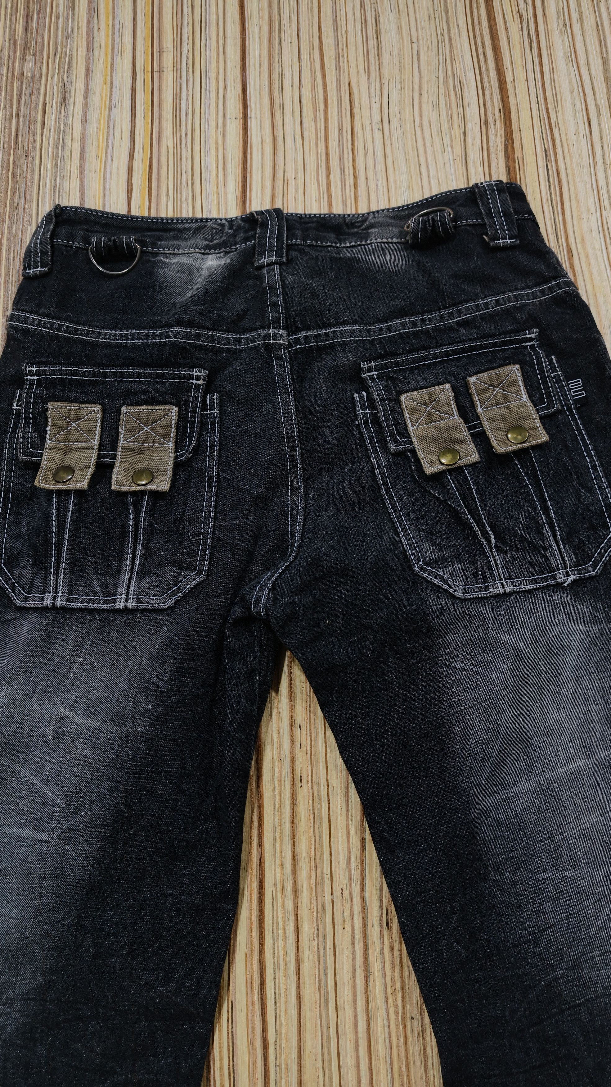Japanese Brand aston collection tactical style jeans Size US 31 - 8 Thumbnail
