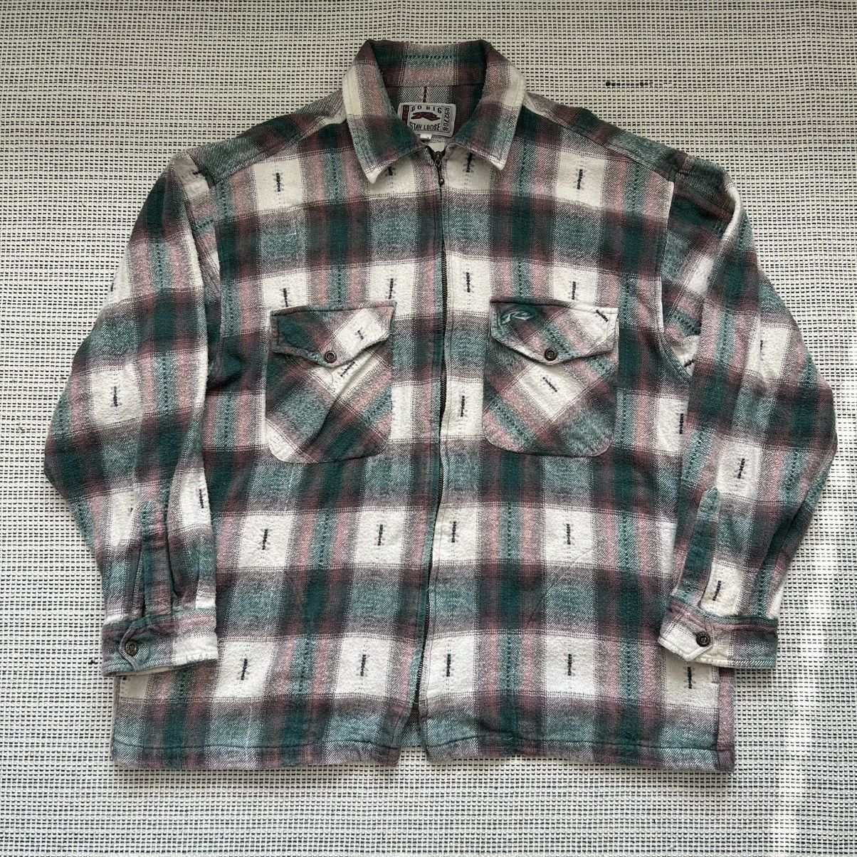 Rusty Vintage Rusty Surf Zip Up Flannel sz L Size US L / EU 52-54 / 3 - 1 Thumbnail