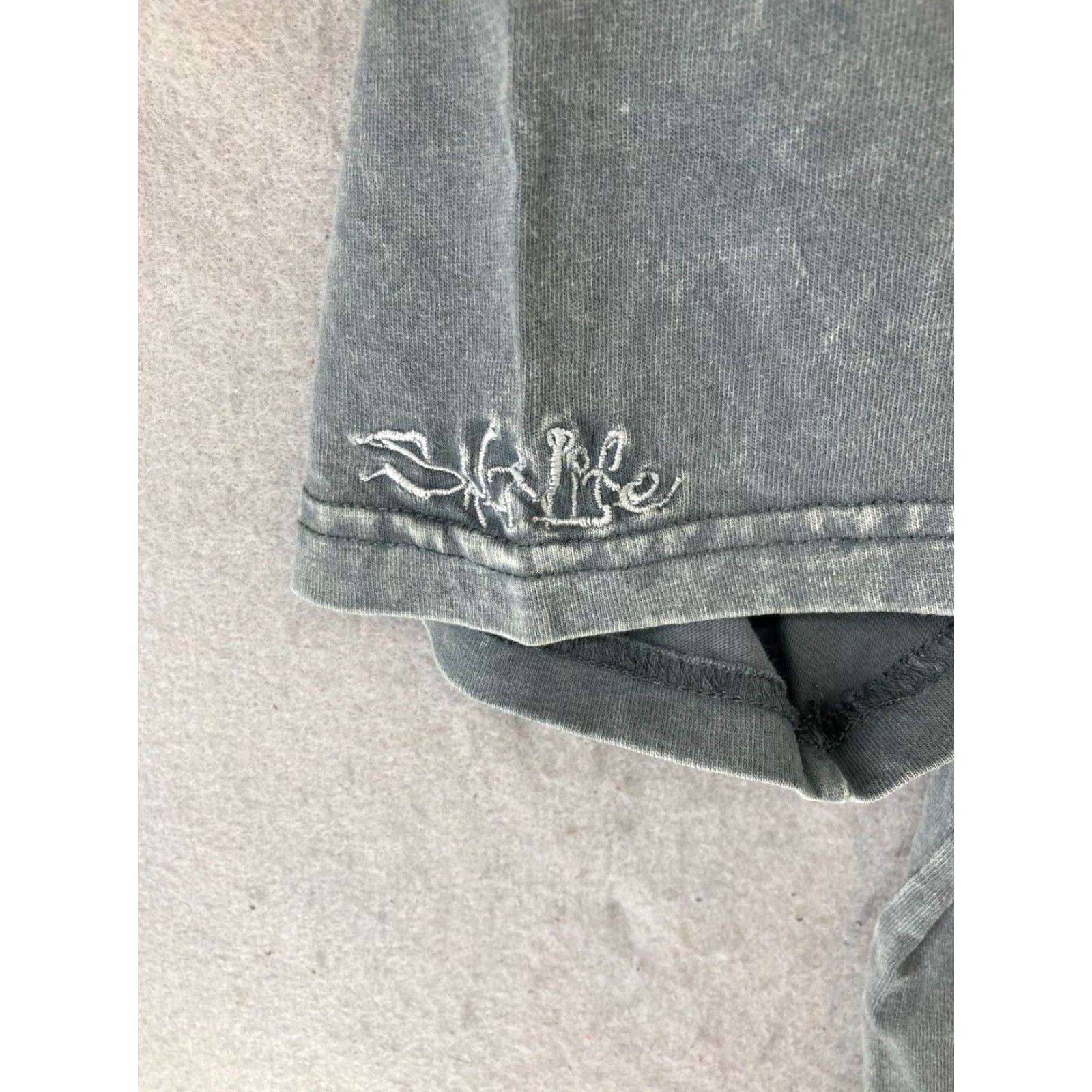 Vintage Salt Life Polo Shirt Mens Medium Gray 100% Cotton Solid Fish Modern Mens Size US M / EU 48-50 / 2 - 6 Thumbnail