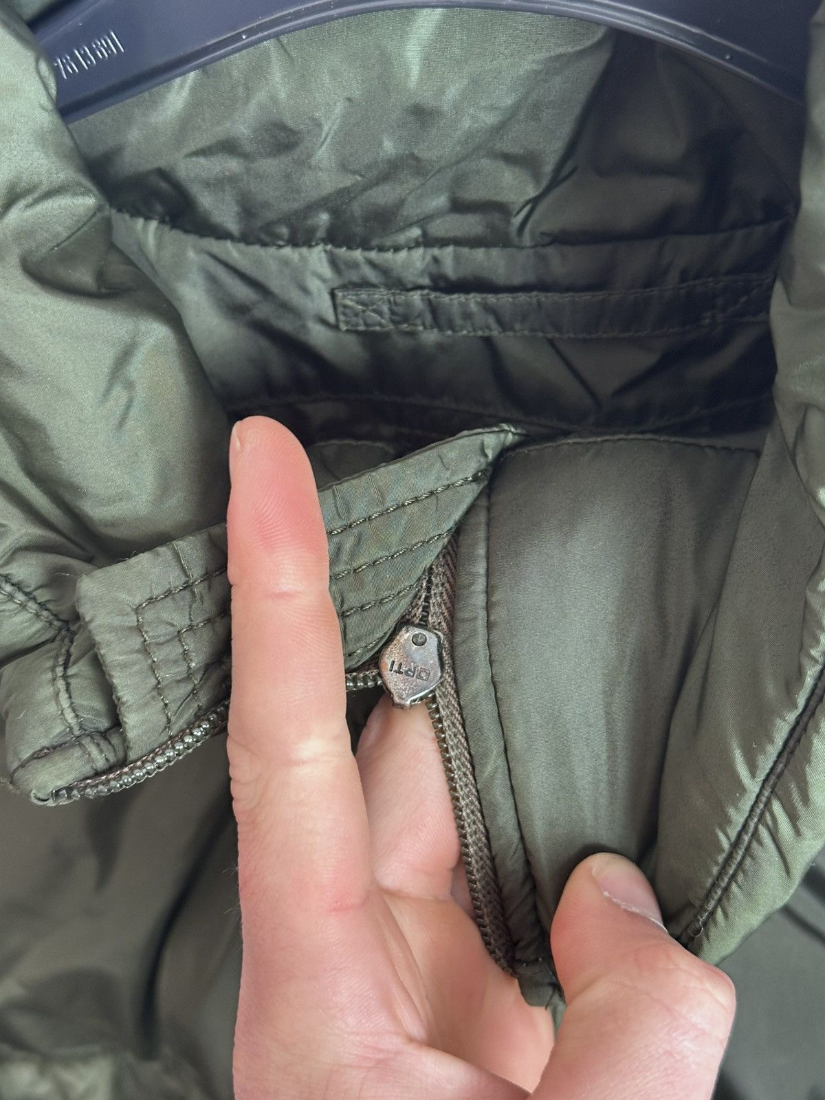 Prada Prada Sport SGA407 Down Puffer Jacket Olive Green Size 52/L Size US L / EU 52-54 / 3 - 14 Thumbnail