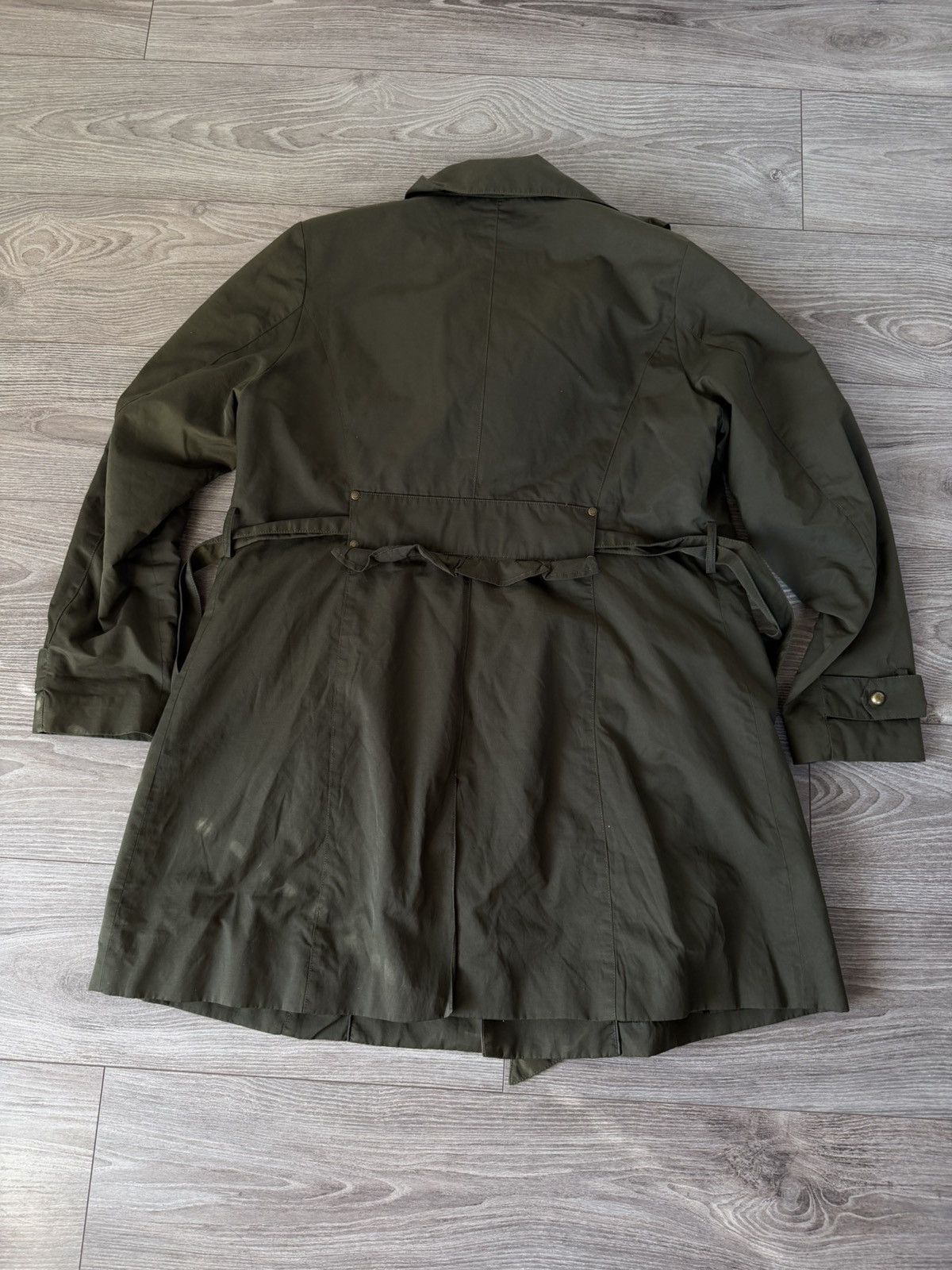 Adolfo Dominguez Adolfo Dominguez Reg Luxury Trench Coat Size XL / US 12-14 / IT 48-50 - 18 Thumbnail