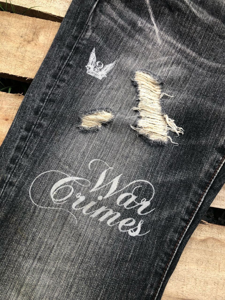 If Six Was Nine × Japanese Brand Vintage Japanese Denim Flare Jeans Distressed Size US 30 / EU 46 - 5 Thumbnail