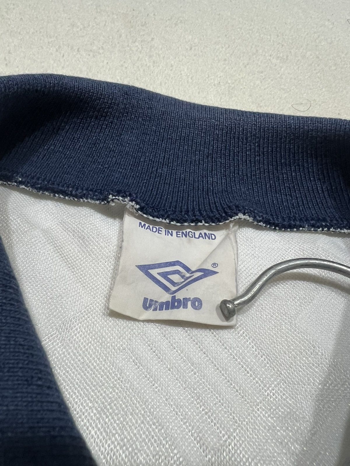 Umbro England 1990-92 Umbro Home Jersey Vintage Size US XL / EU 56 / 4 - 9 Thumbnail