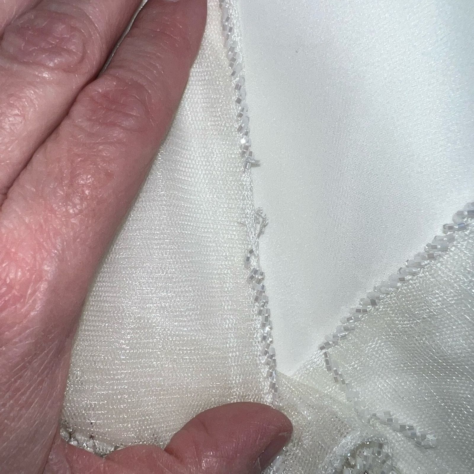 Other Beautiful Vintage Y2K Maggie Sottero Chiffon Wedding Gown! Size XL / US 12-14 / IT 48-50 - 9 Thumbnail