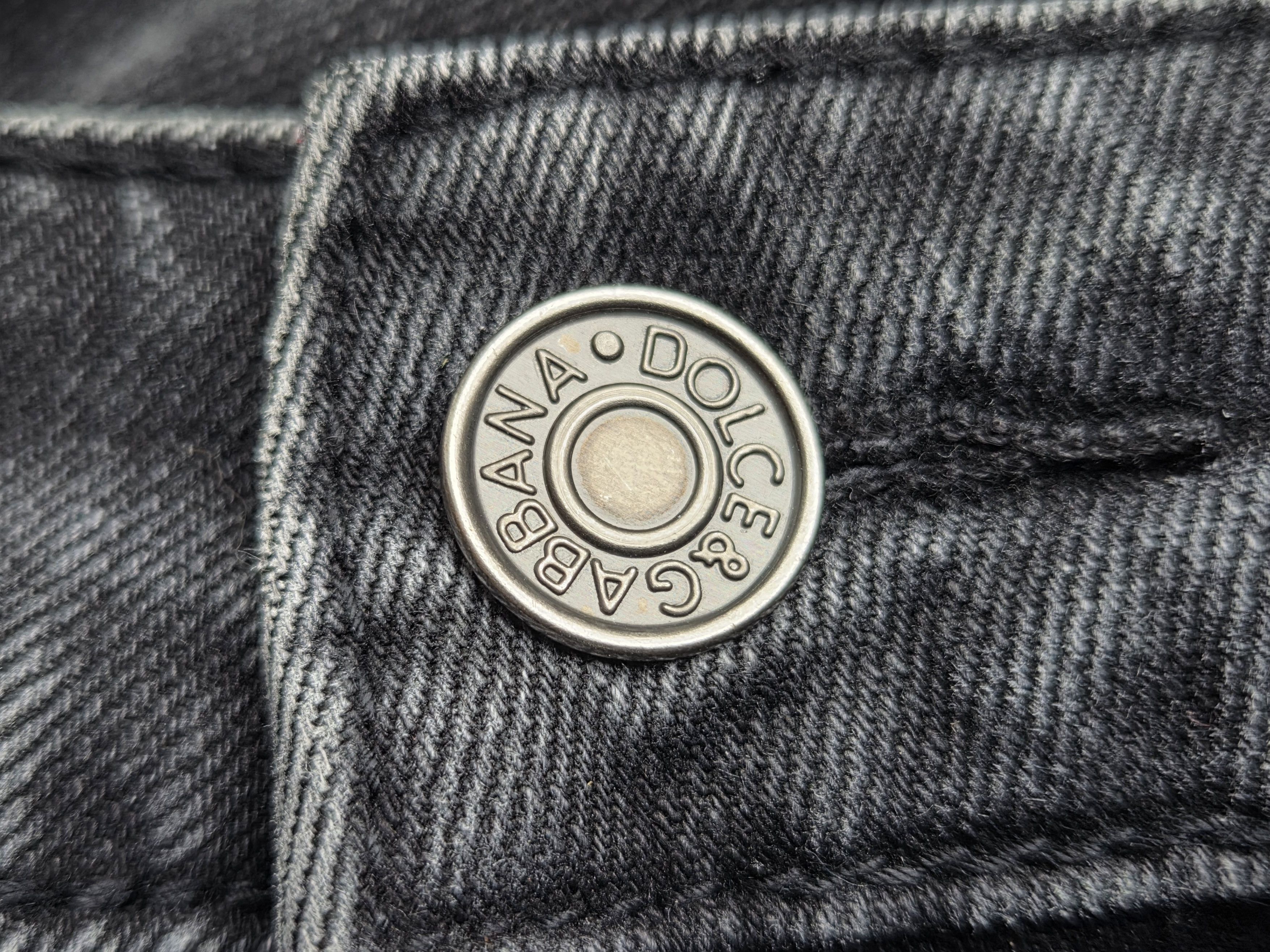 Dolce & Gabbana Dolce & Gabbana dark denim jeans w belt Size US 29 - 10 Thumbnail