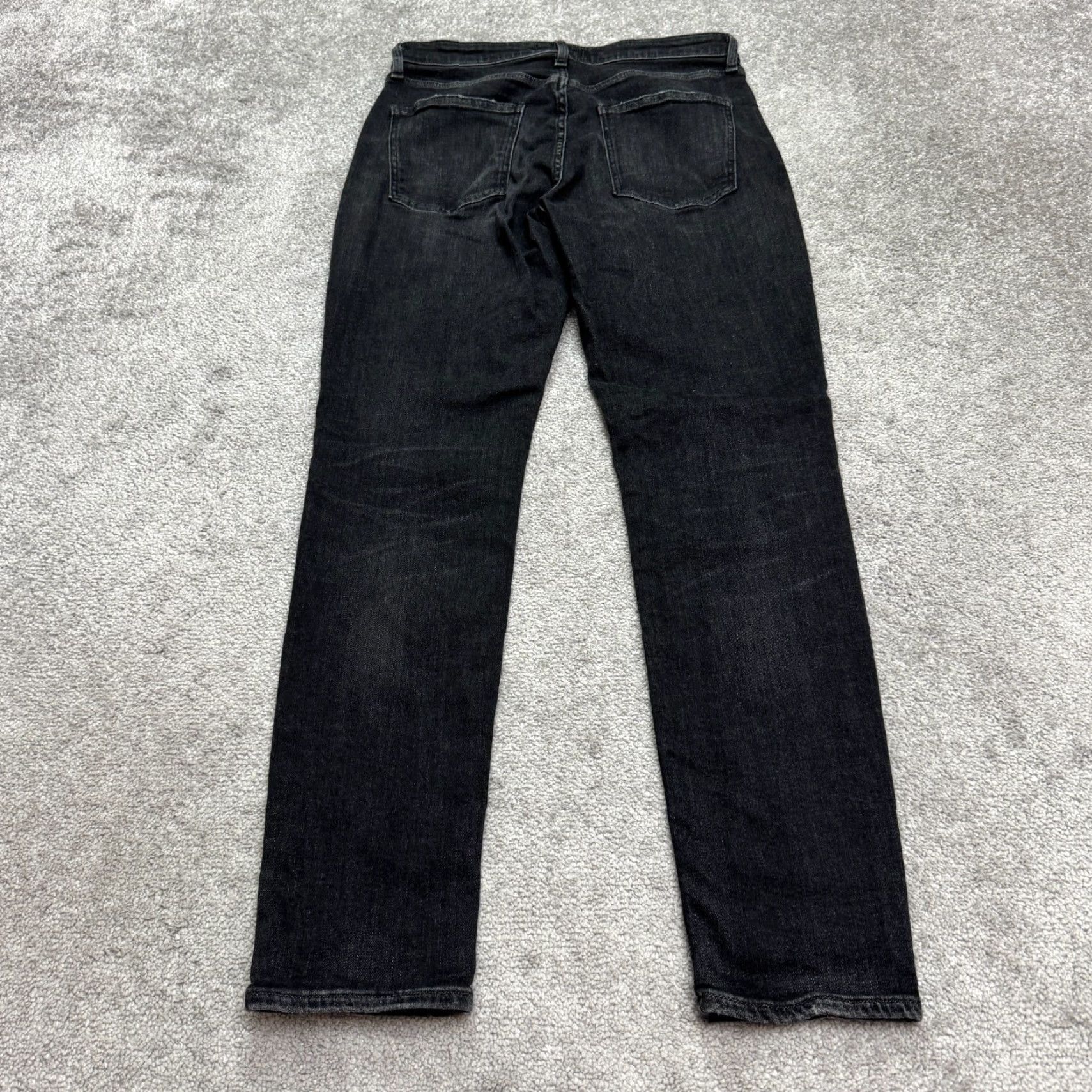 Rhythm Red Card Jeans Slim Taper Denim Black Mens 28x29 Vintage N/A West Japan Size US 28 / EU 44 - 2 Thumbnail