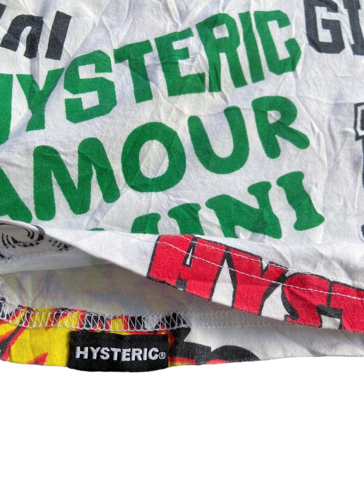 Hysteric Glamour HYSTERIC GLAMOUR BABY ALL OVER PRINT TEE Size US XL / EU 56 / 4 - 7 Thumbnail