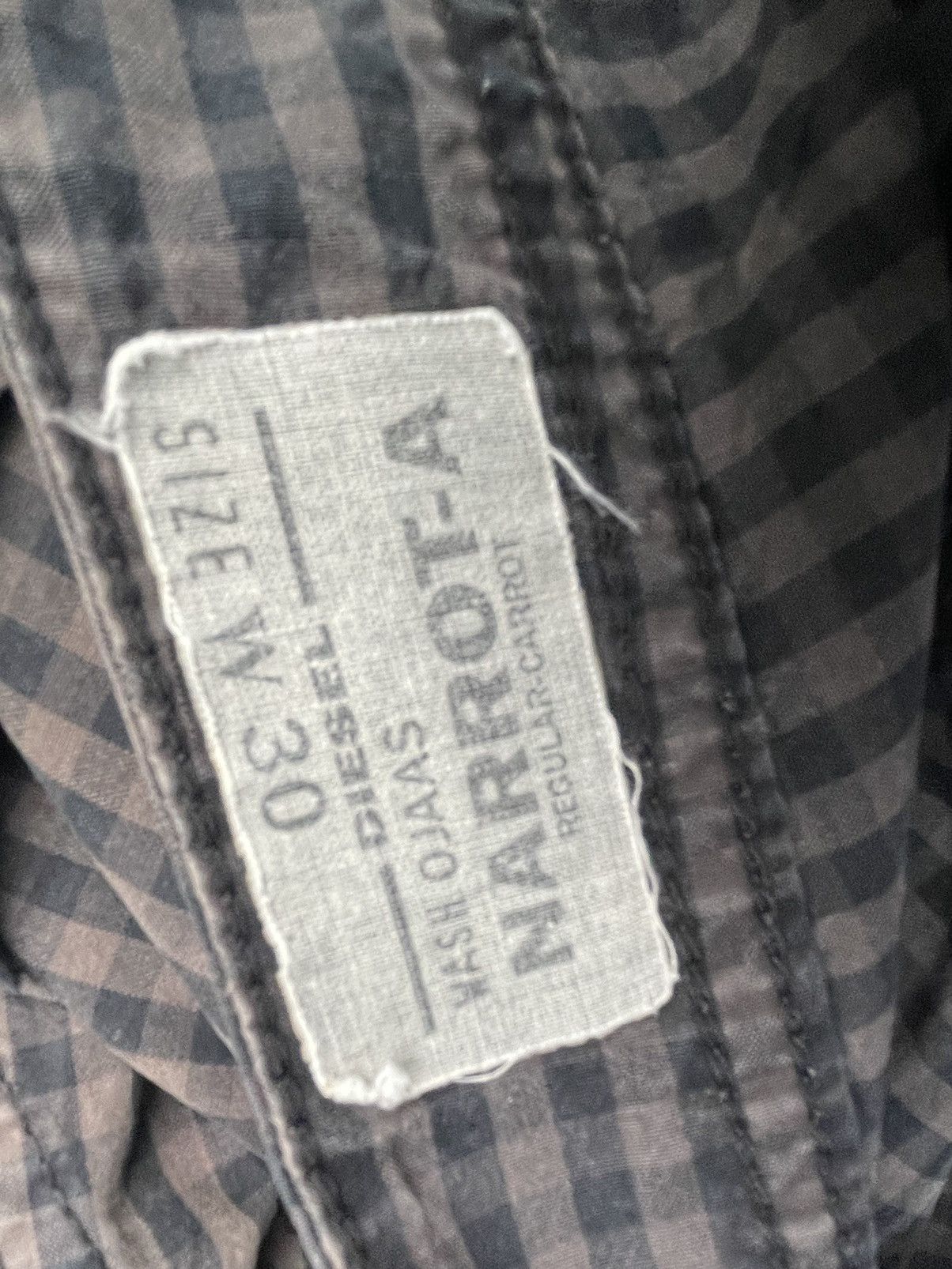 Diesel Diesel Narrot A Checkered Pant Size US 32 / EU 48 - 8 Thumbnail