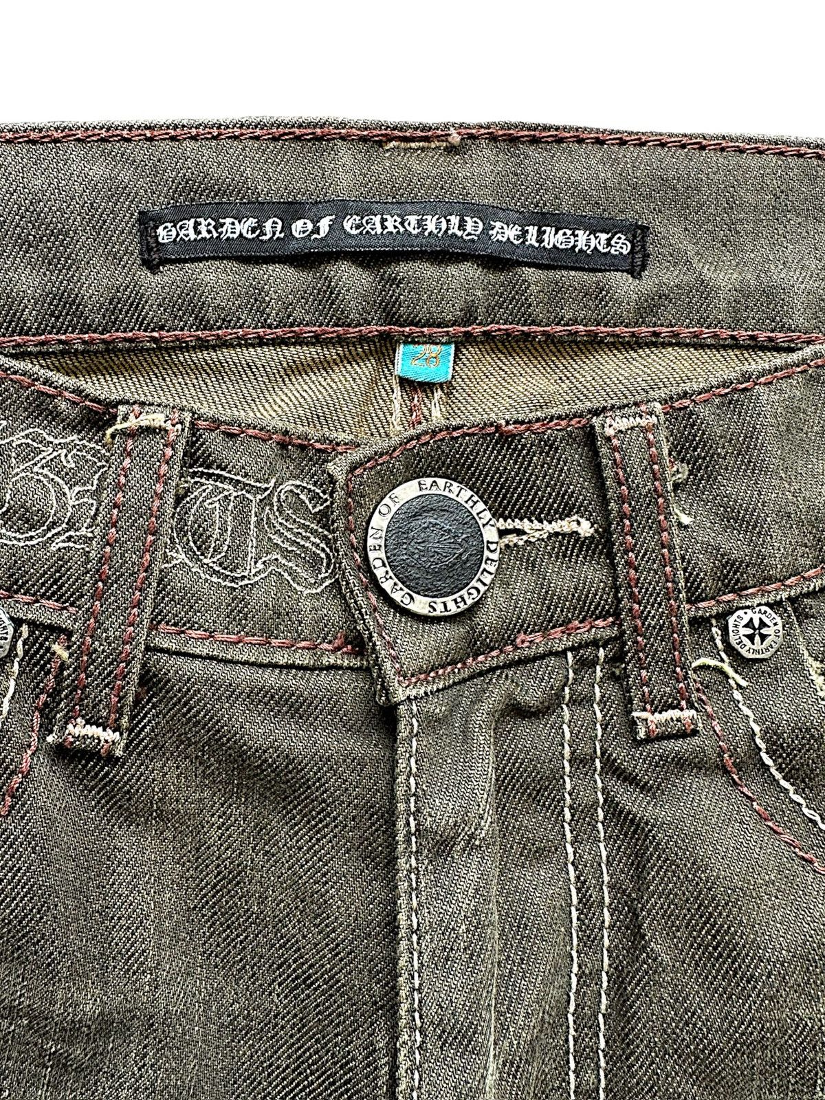 Monarchy Size 30/31 - 00’s Monarchy mudmax tribe flared Size US 30 / EU 46 - 6 Thumbnail