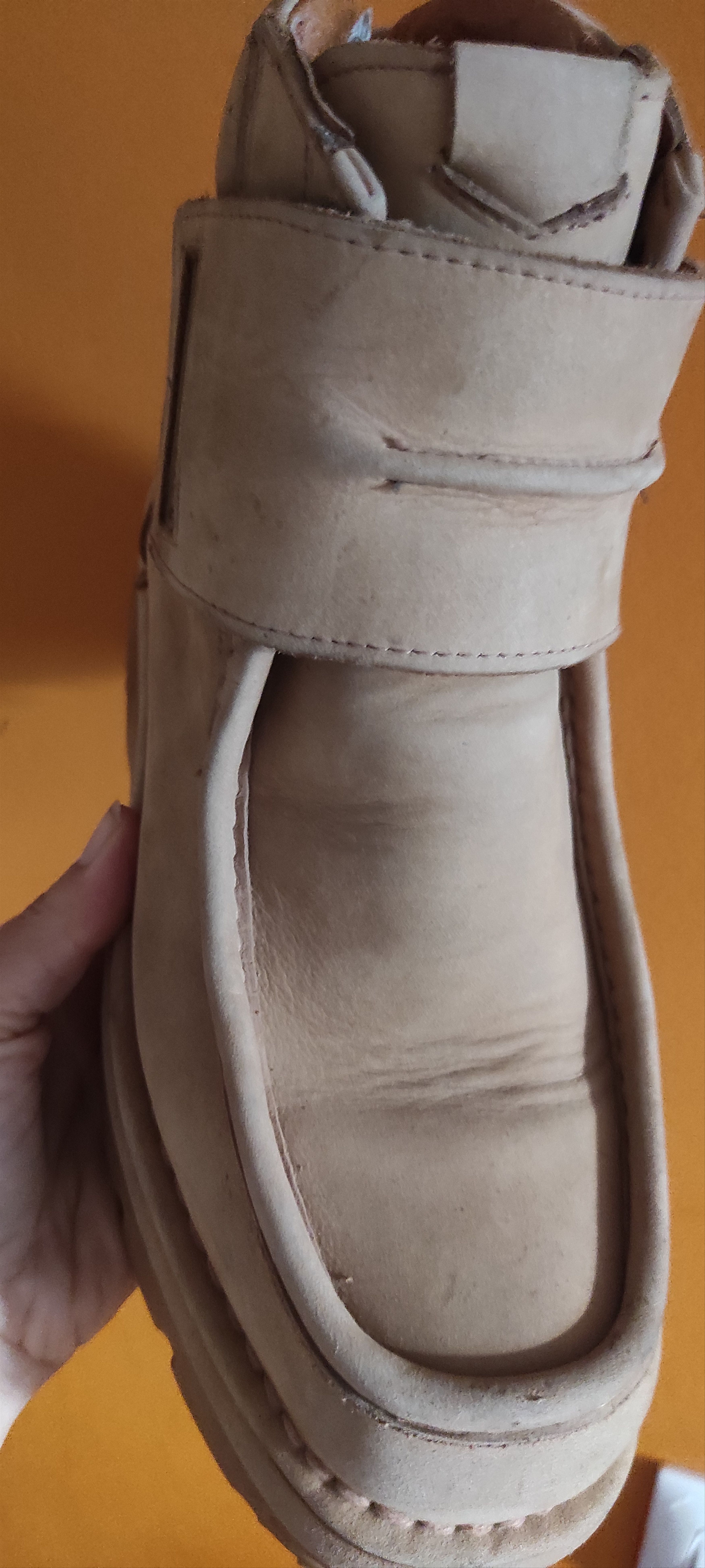 Genuine Leather × New Rock × Vintage VTG New Rock Ankle Stapped Boots Metallic Leather Made Spain Size US 7.5 / EU 40-41 - 14 Thumbnail