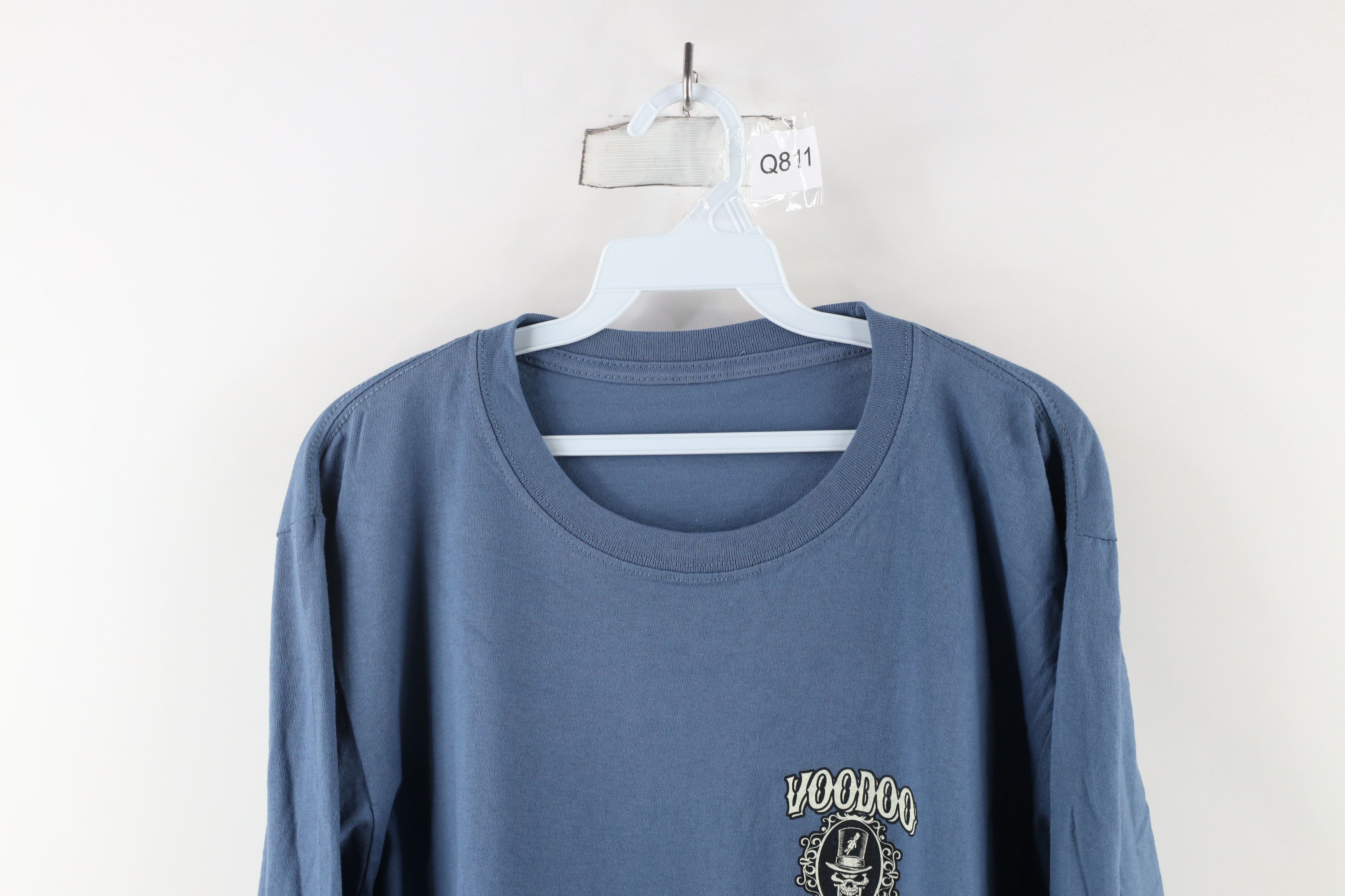 Vintage Vintage Streetwear Skull New Orleans Long Sleeve T-Shirt Size US L / EU 52-54 / 3 - 2 Thumbnail