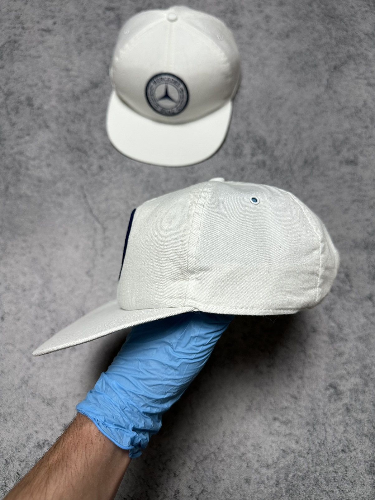 Mercedes-Benz Vintage Mercedes Benz Racing Snapback Cap Hat Size ONE SIZE - 2 Thumbnail
