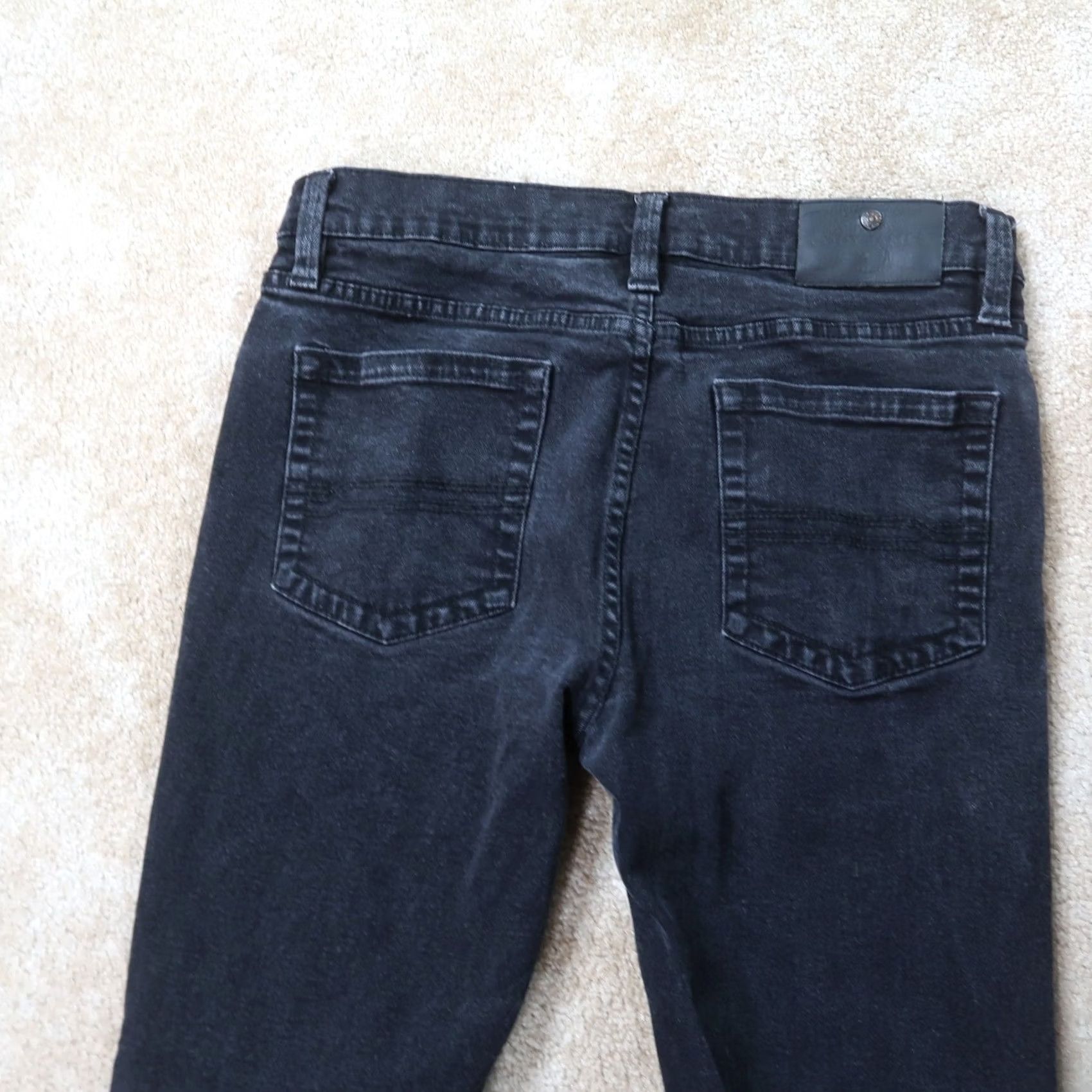 Cody James Cody James Jeans Men's 34x32 Black Denim Straight Leg 5-Pocket Cowboy Logo Zip Vintage: No Womens Men? Size US 34 / EU 50 - 7 Thumbnail