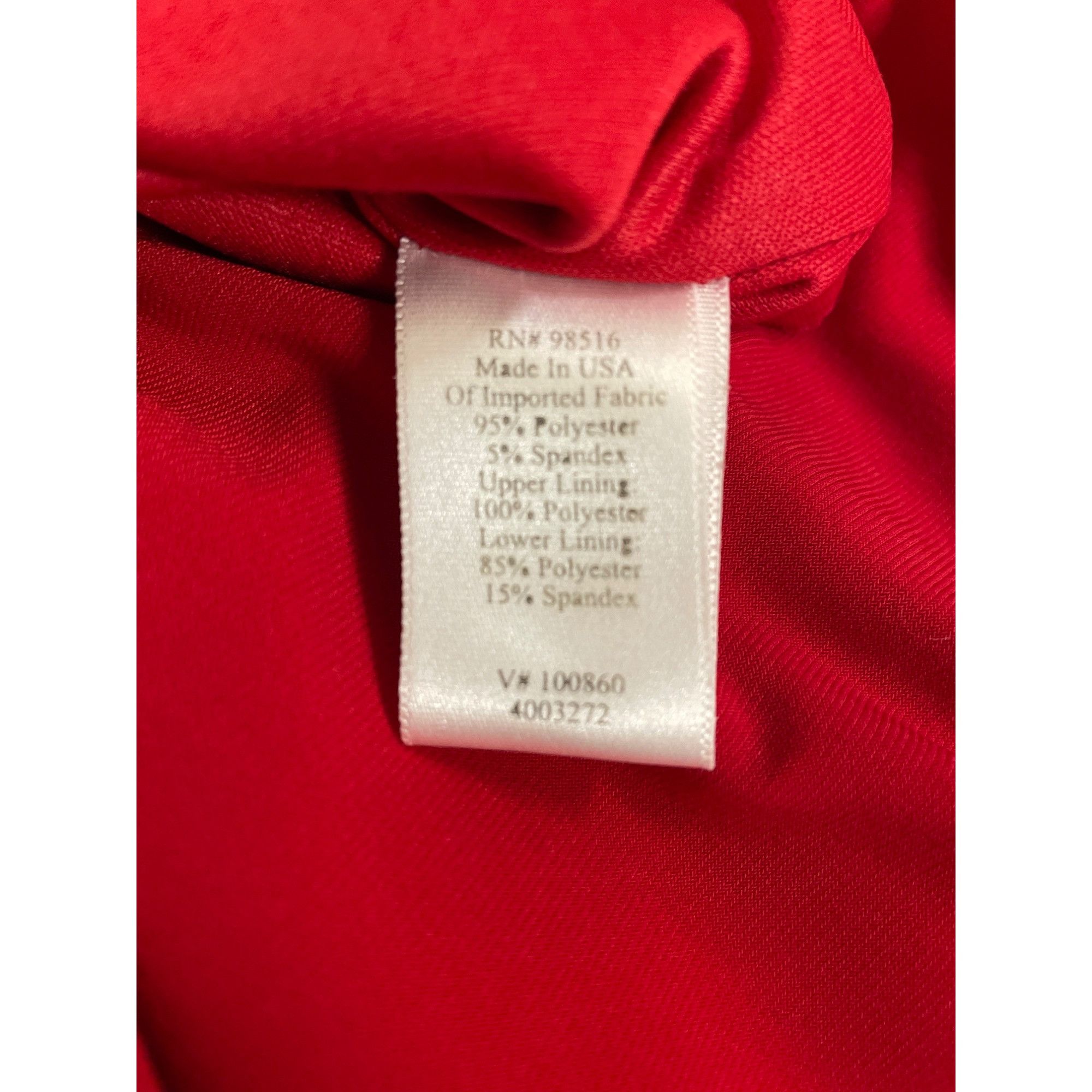 Coldwater Creek Coldwater Creek Women's Red Dress Maxi Sleeveless Size 4P SK Size S / US 4 / IT 40 - 4 Thumbnail