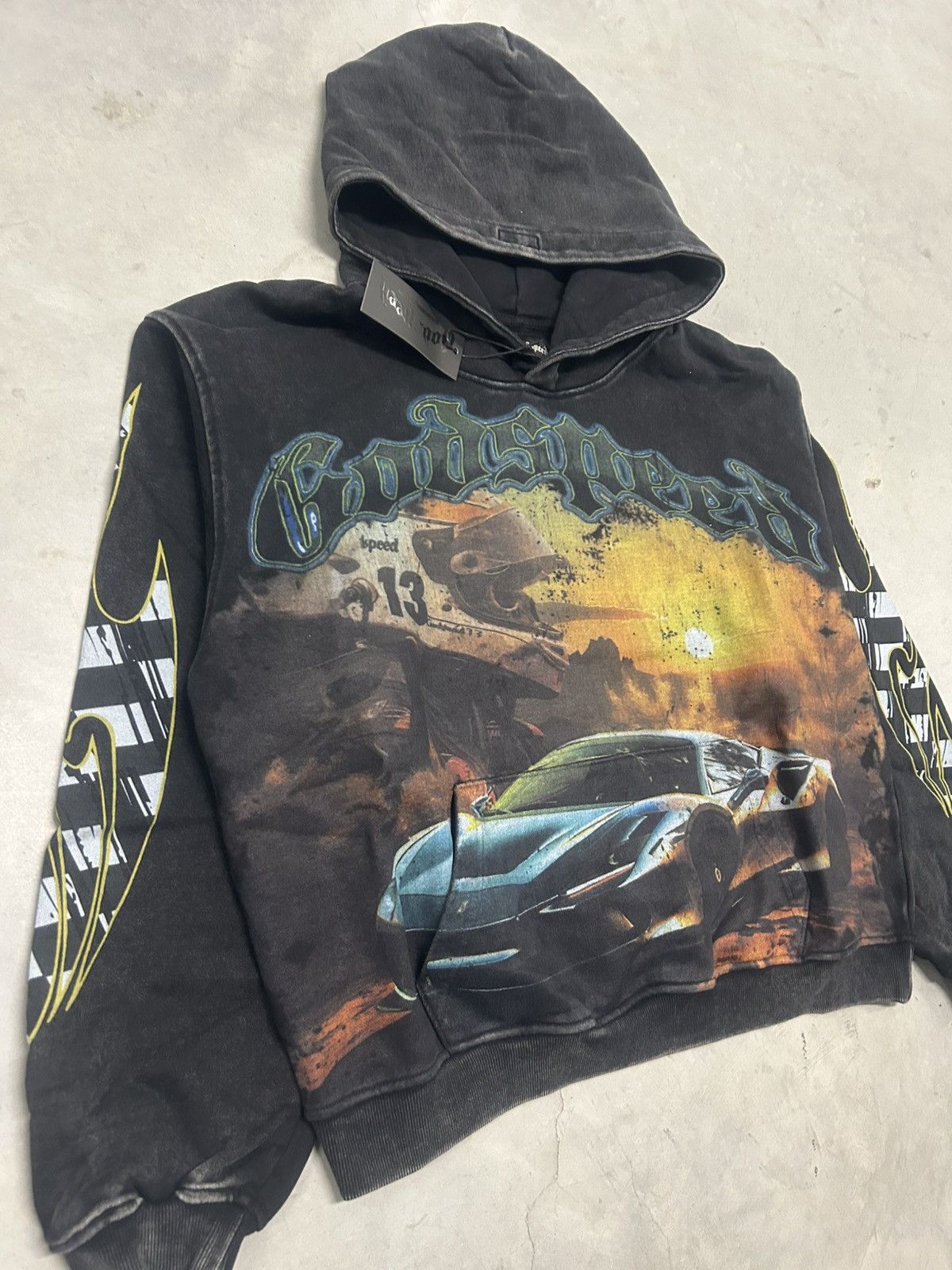 Godspeed Godspeed Sunset Drift Black Pullover Hoodie Brand New Size US S / EU 44-46 / 1 - 2 Thumbnail