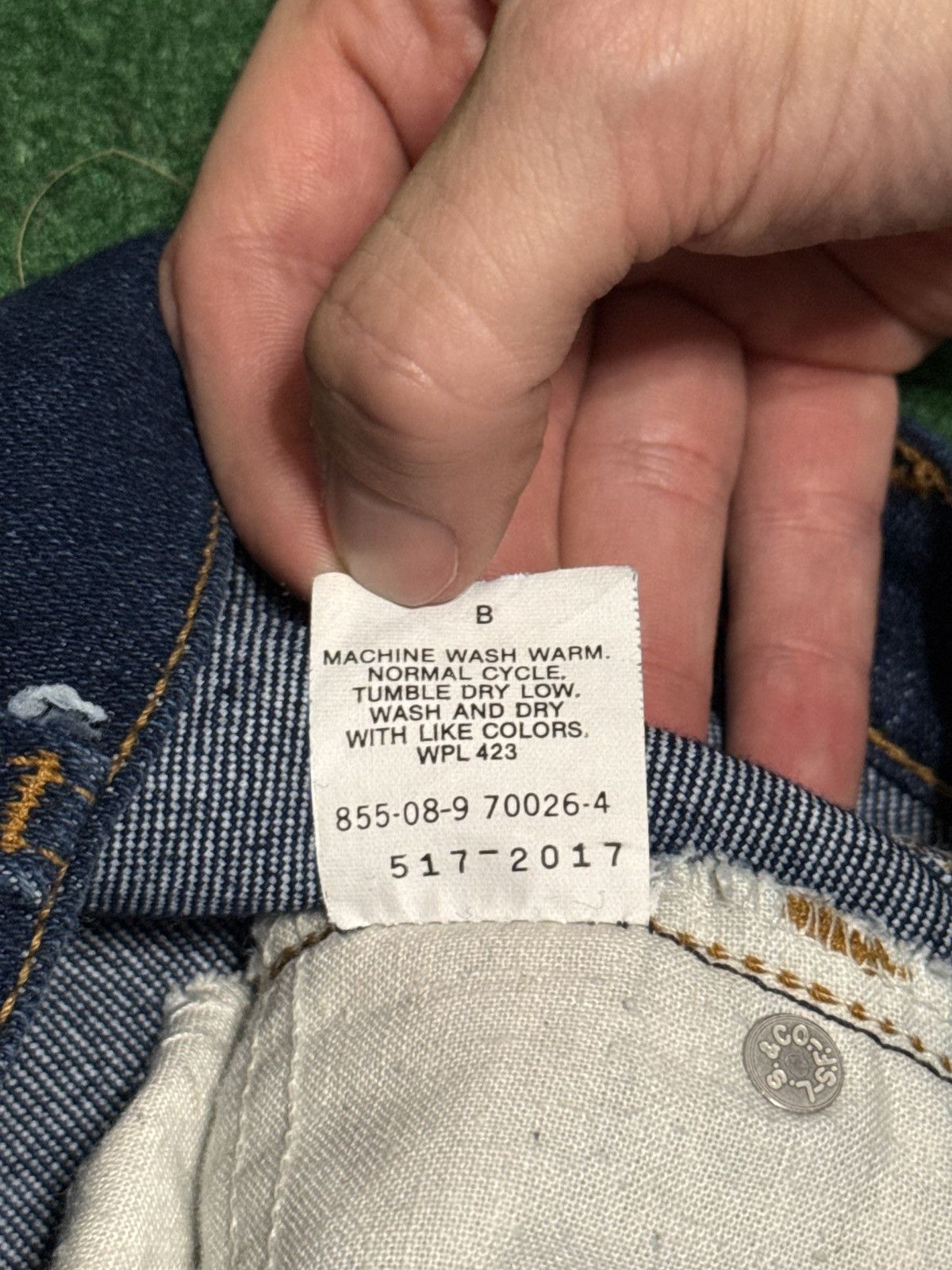 Levi's Vintage Clothing Vintage 70s Levi’s 517 Bootcut Flare 36x30 USA Made Jeans Size US 36 / EU 52 - 7 Thumbnail