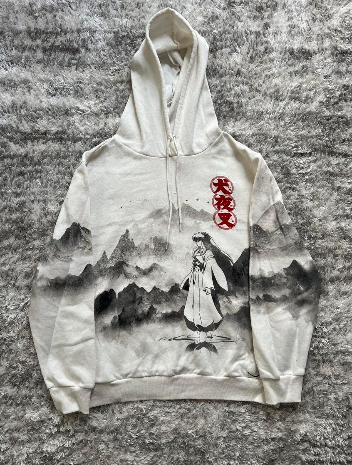 Anime × Japanese Brand Inuyasha anime Y2K hoodie Size US M / EU 48-50 / 2 - 1 Thumbnail