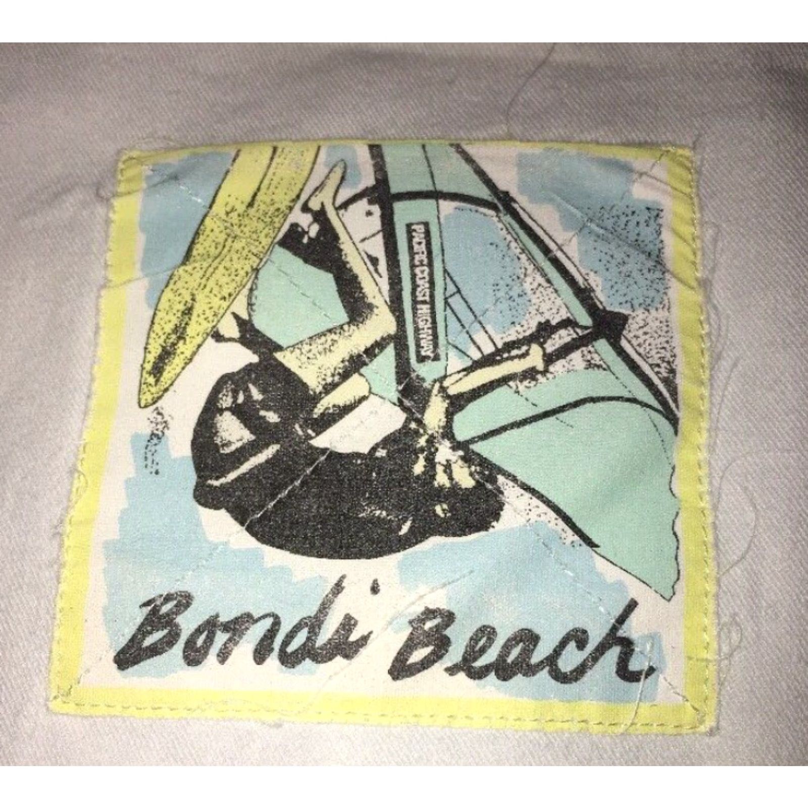 Vintage VINTAGE Pacific Coast Highway Shirt Men Short Sleeve Button-Front 100% Cotton Size L Blue/White Mens Size US L / EU 52-54 / 3 - 5 Thumbnail