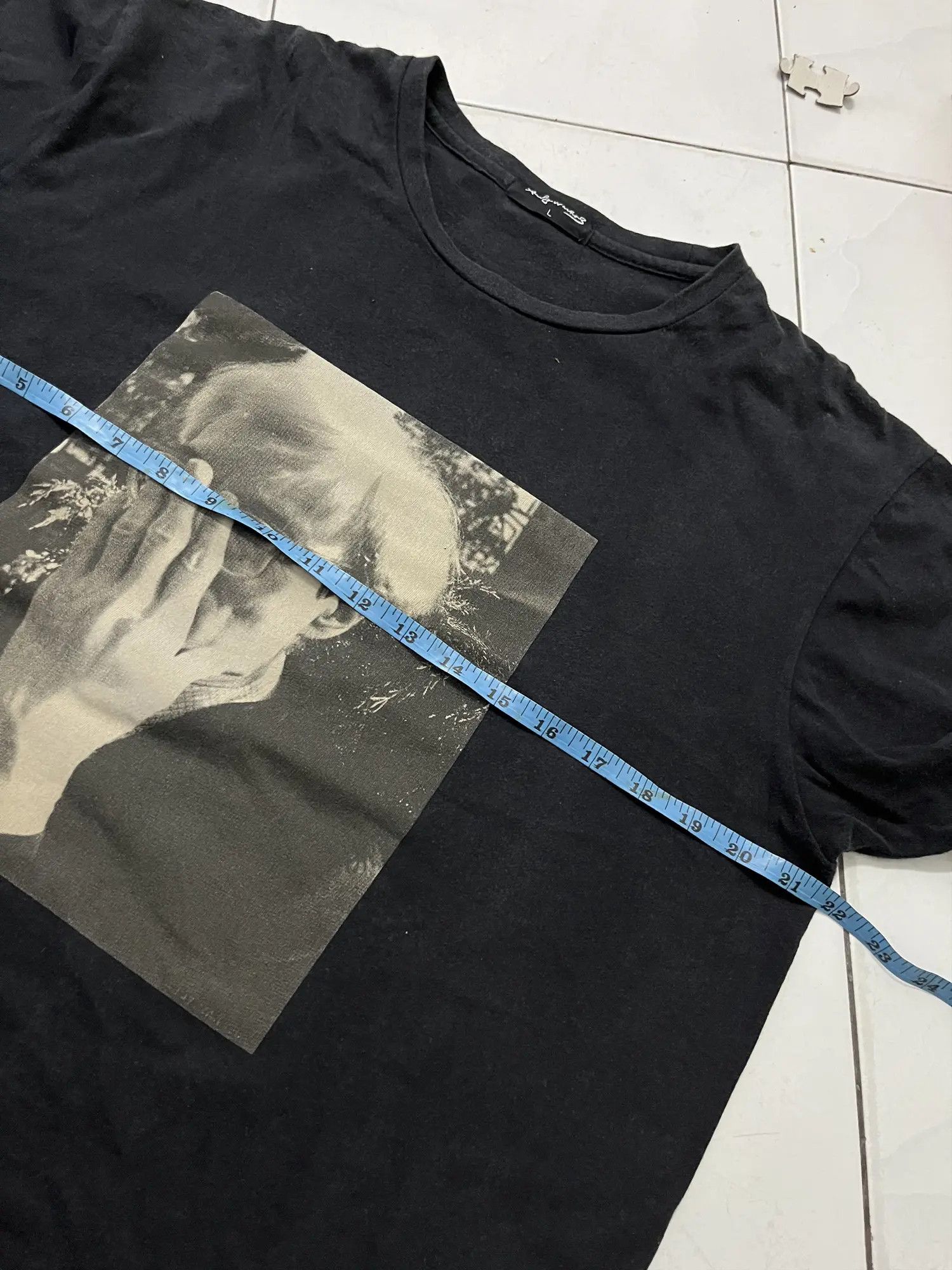 Andy Warhol Andy Warhol Face Tee Shirt Size US L / EU 52-54 / 3 - 4 Thumbnail