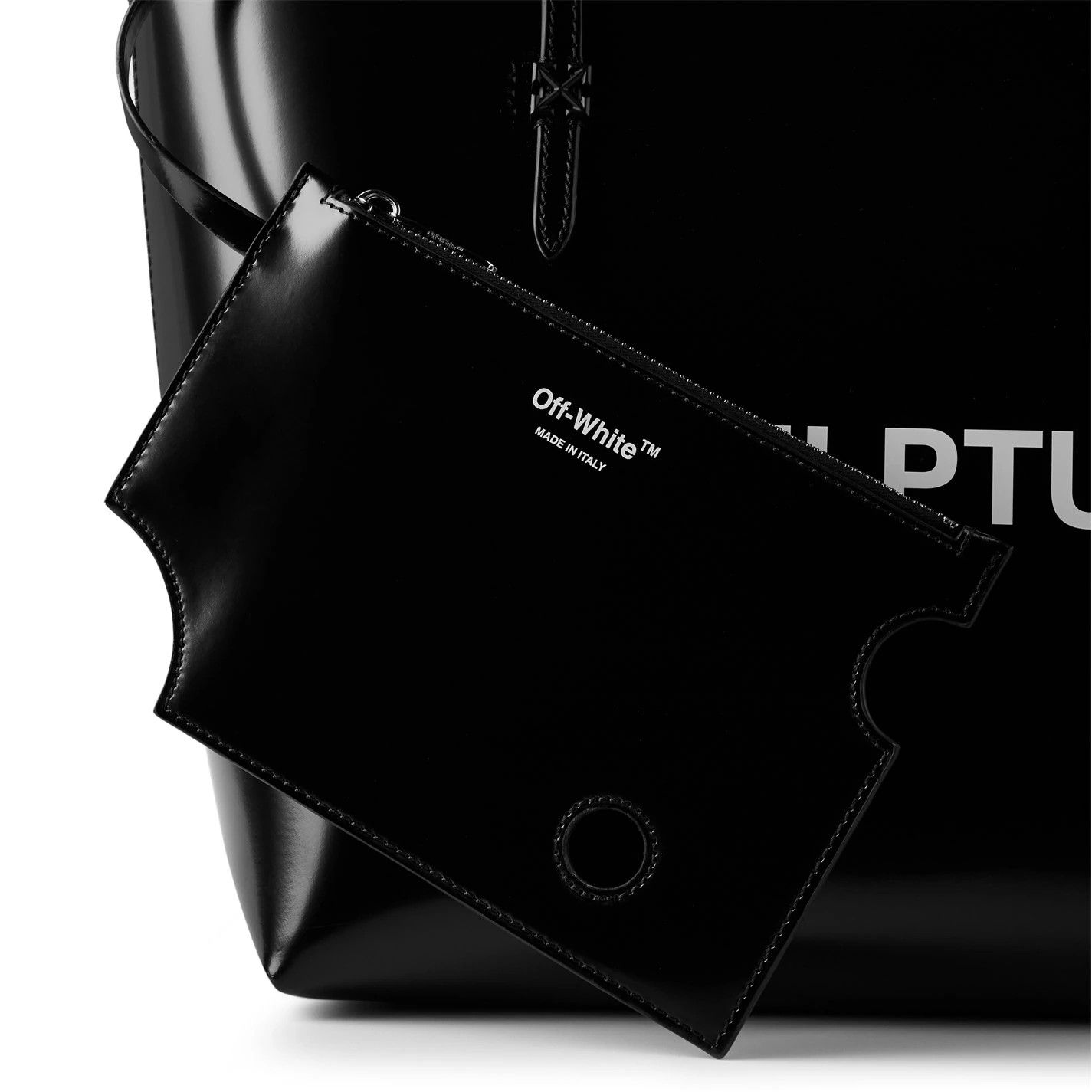 Off-White o1g2r1mq1224 Size: OS / Tote Bag in Black Size ONE SIZE - 4 Thumbnail