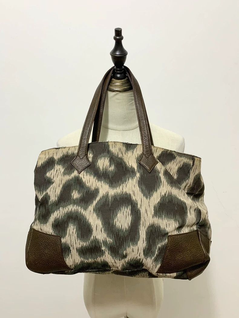 Vivienne Westwood Vivienne Westwood size os Saturn leopard print handbag, sin Size ONE SIZE - 2 Thumbnail