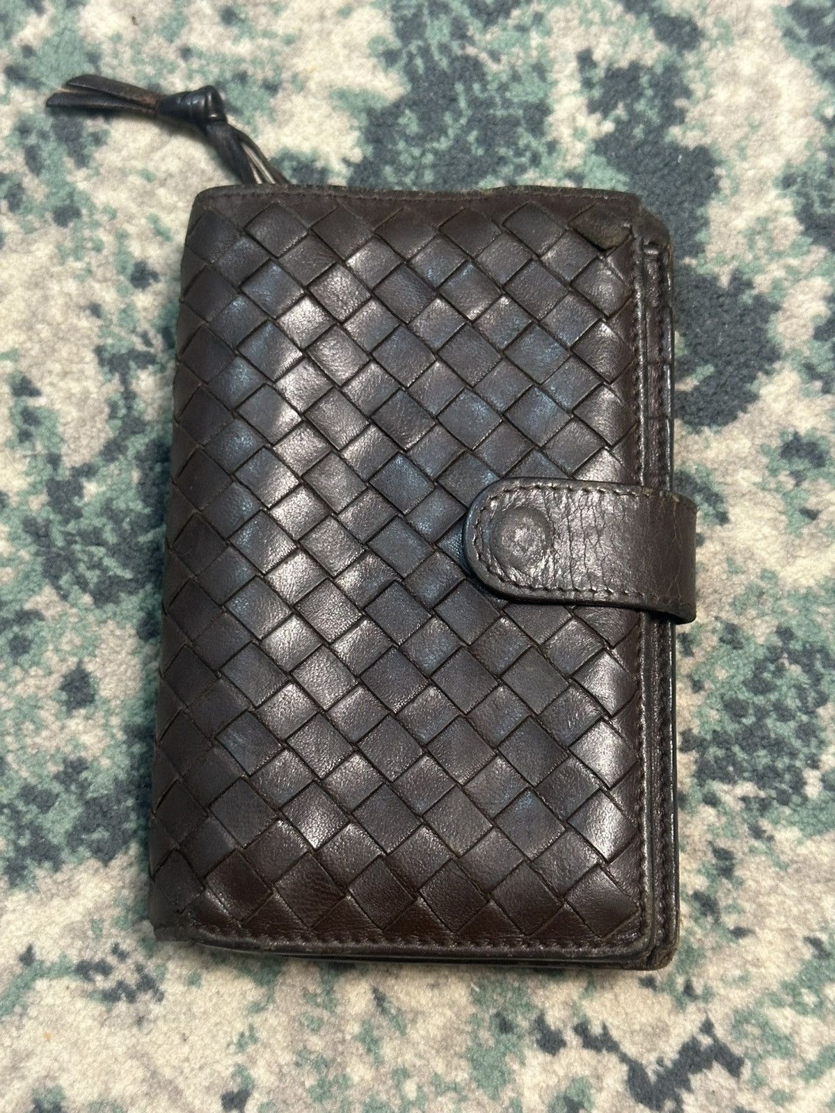 Bottega Veneta Bottega Veneta Intrecciato Brown Leather Zipper Wallet Size ONE SIZE - 8 Thumbnail